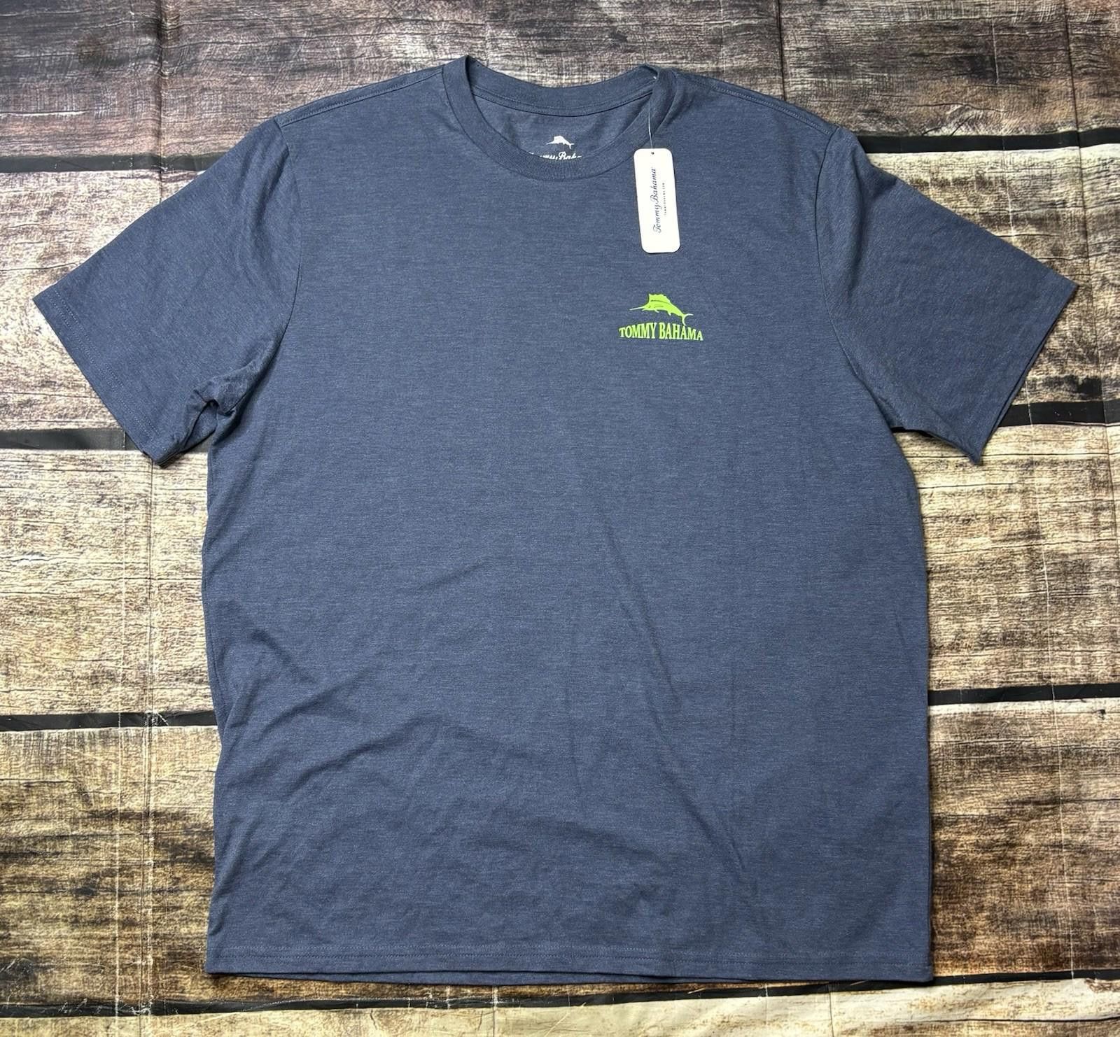 Tommy Bahama Tommy Bahama T-Shirt Mens Large Char For The Course $60 Size US S / EU 44-46 / 1 - 1 Thumbnail