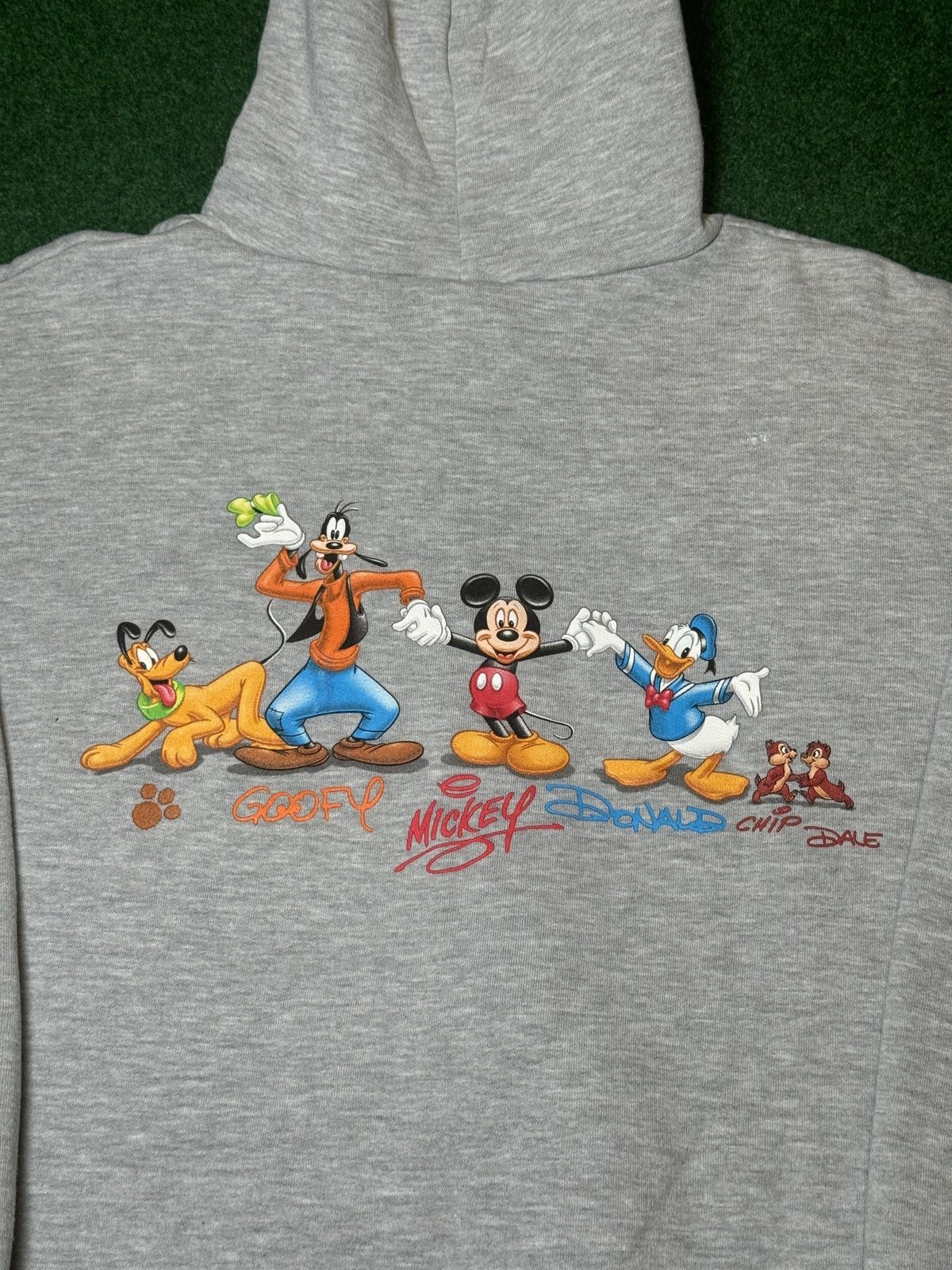 Disney × Vintage Vtg 90s Disney World Character Full Zip Super Soft Hoodie Size US M / EU 48-50 / 2 - 2 Thumbnail