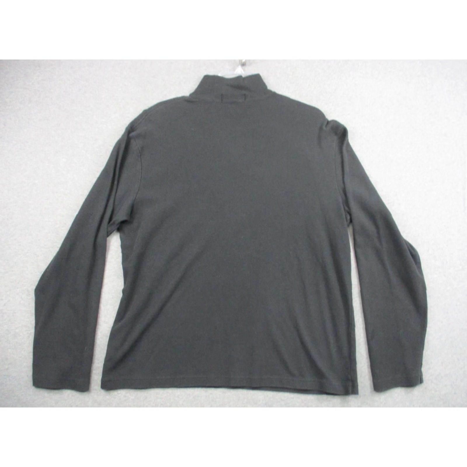 Ralph Lauren Polo Ralph Lauren 1/4 Zip Pullover XL Men Black Cotton Long Sleeve Shirt Size US XL / EU 56 / 4 - 7 Thumbnail
