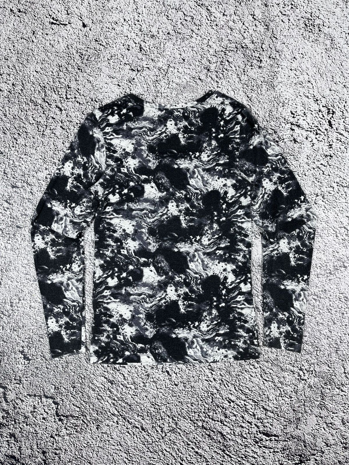 Vintage Vintage Y2K Waves Avantgarde Abstract LongSleeve Top Size L / US 10 / IT 46 - 5 Thumbnail