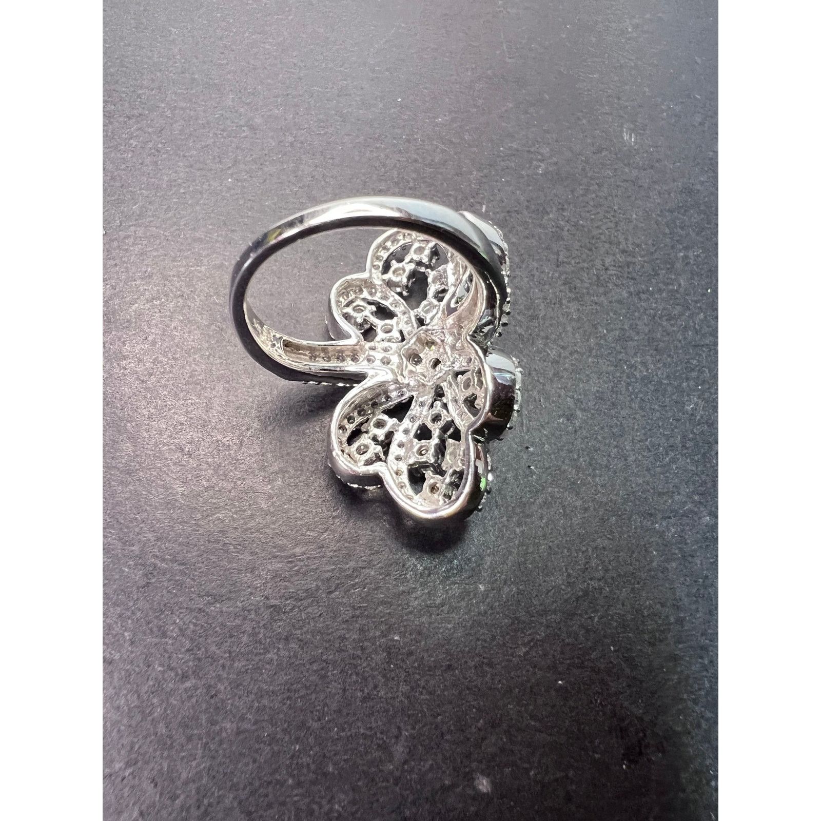 Other CZ cocktail ring In sterling silver size 9.5 Size ONE SIZE - 7 Thumbnail