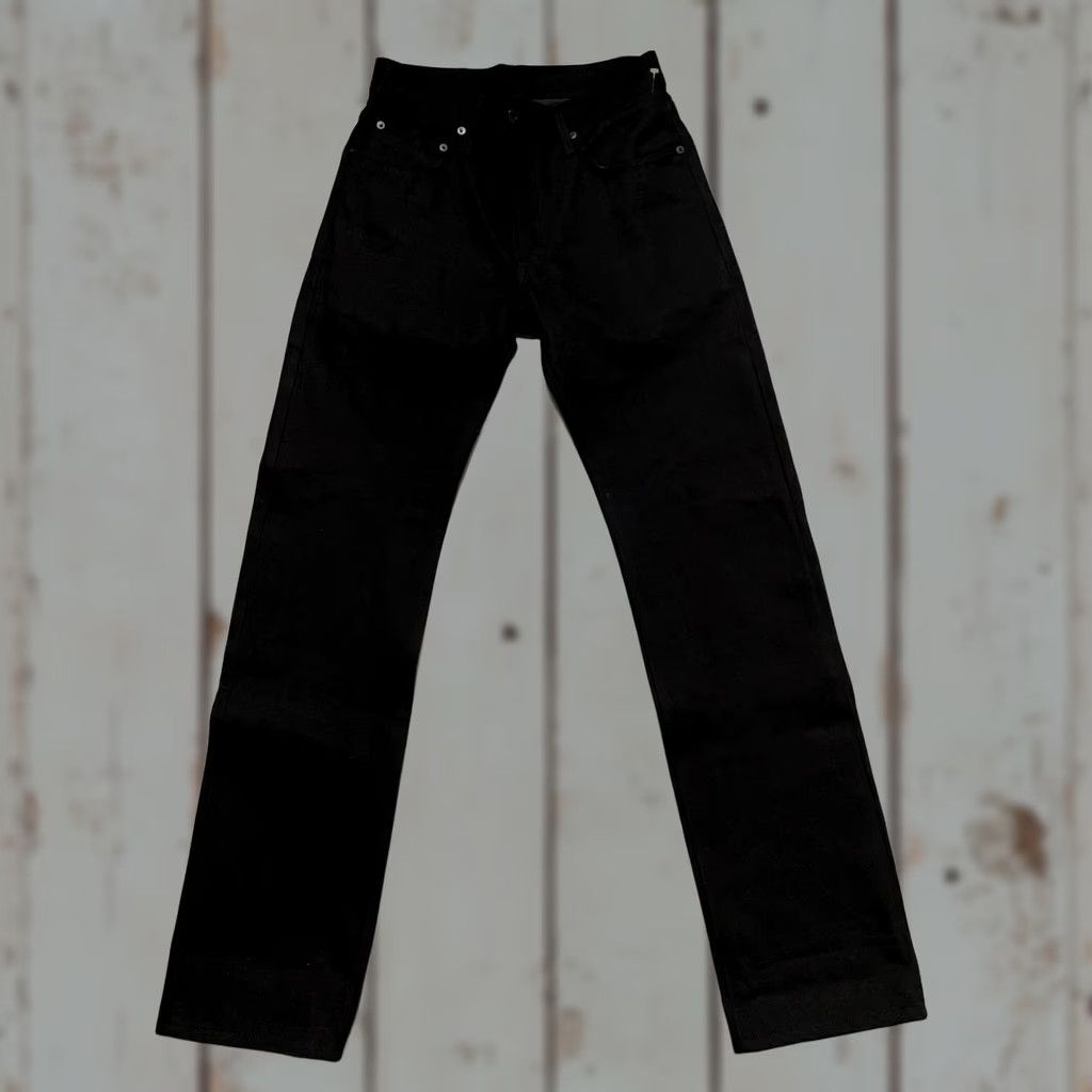 Vintage Ginew Jeans Unisex Adults 30 Dark Black Denim Work Straight NWOT? USA Made In USA Size 30 Jeans Size US 30 / EU 46 - 1 Thumbnail