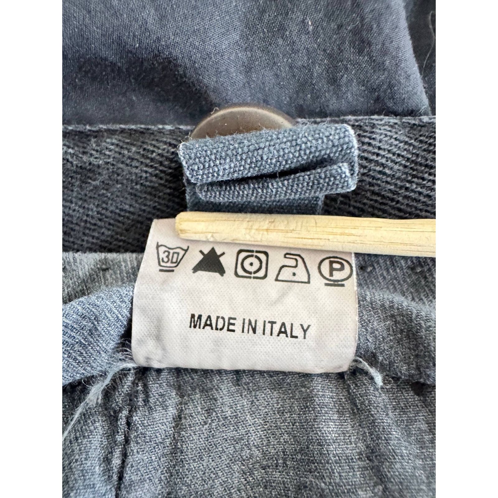 Transit Transit Uomo Garment Dyed Shorts Black Size US 31 - 8 Thumbnail