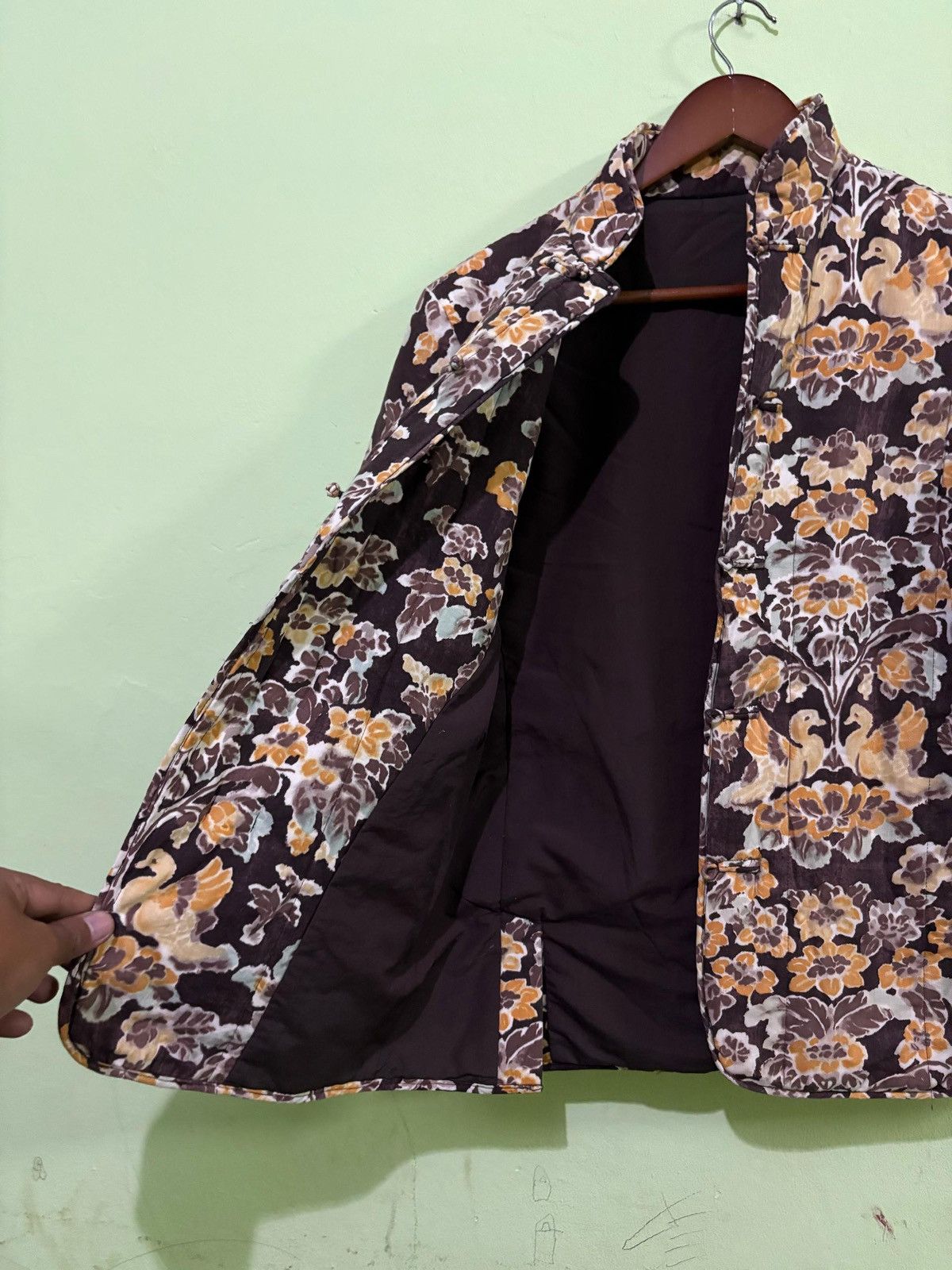 45rpm Vintage 45Rpm Mandarin Jacket Full Print Floral Design Size US M / EU 48-50 / 2 - 4 Thumbnail