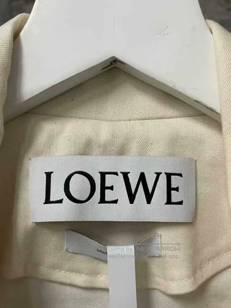 Loewe Loewe Leather-trimmed trench coat Size US S / EU 44-46 / 1 - 6 Thumbnail