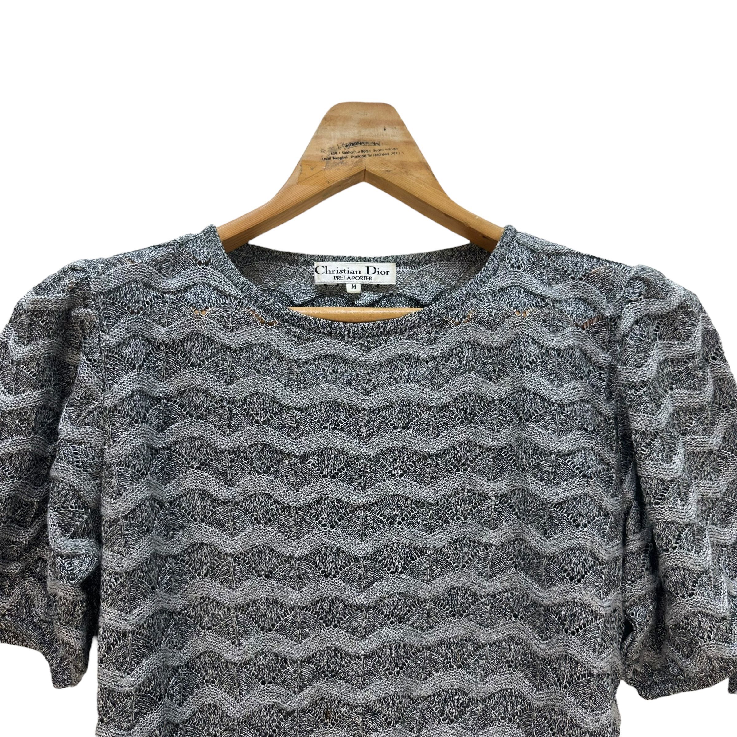 CHRISTIAN DIOR PRET-A-PORTER SHORT SLEEVE KNITWEAR #8780-026