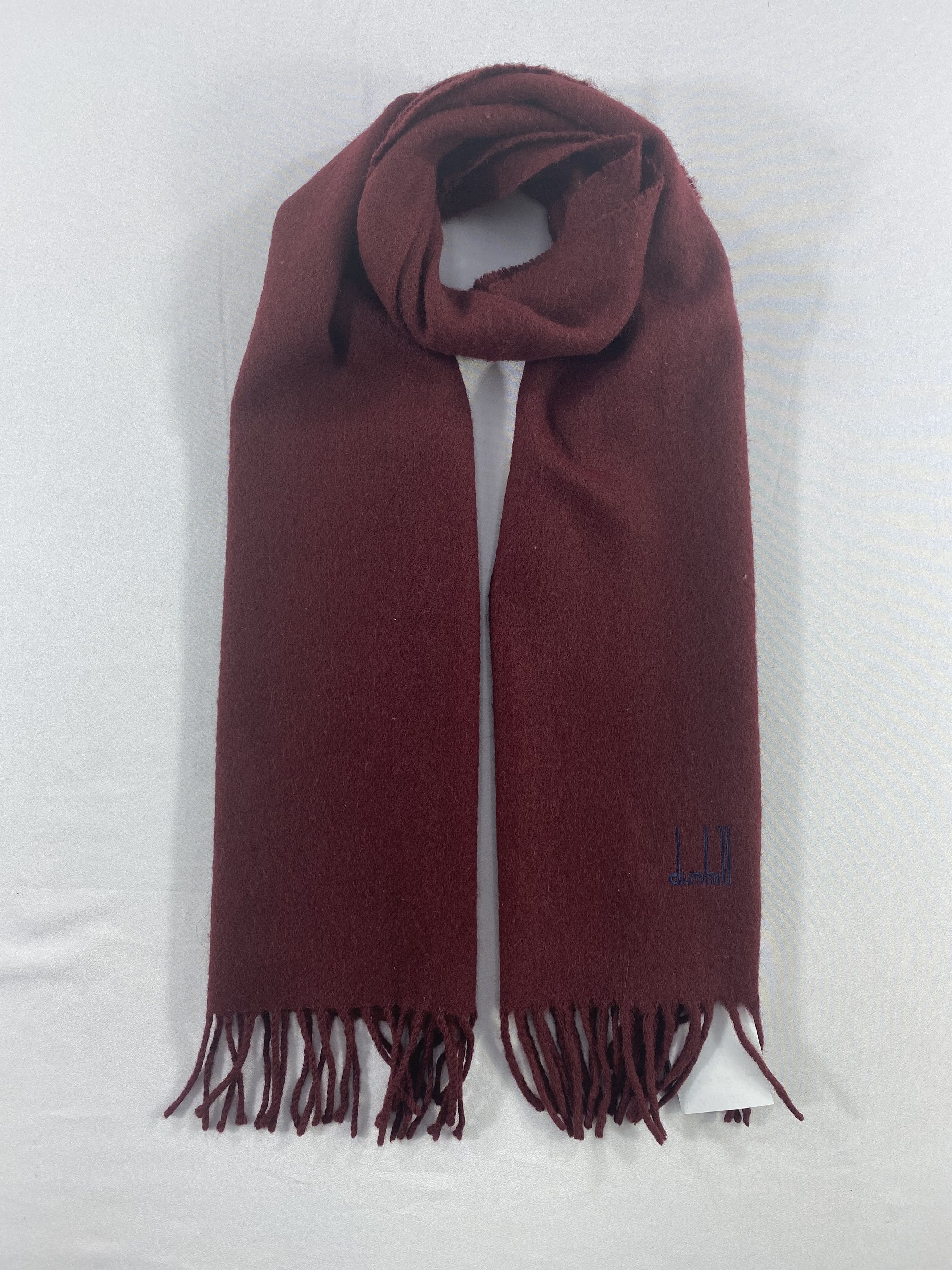 Alfred Dunhill Alfred Dunhill Cashmere Scarf / Muffler / Neckwear Size ONE SIZE - 1 Thumbnail