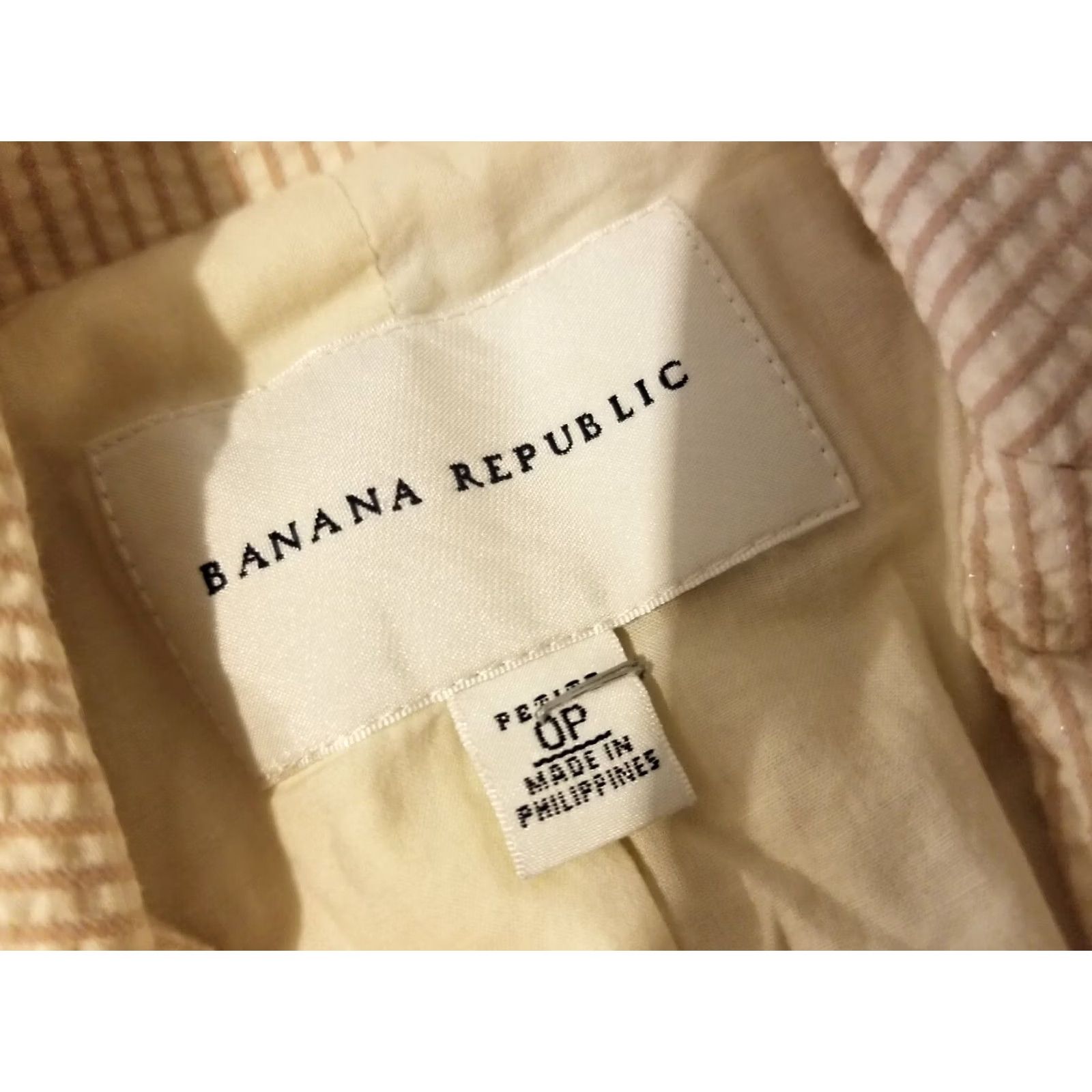 Banana Republic VINTAGE? (No) Banana Republic Blazer Shirt? Size XS / US 0-2 / IT 36-38 - 3 Thumbnail