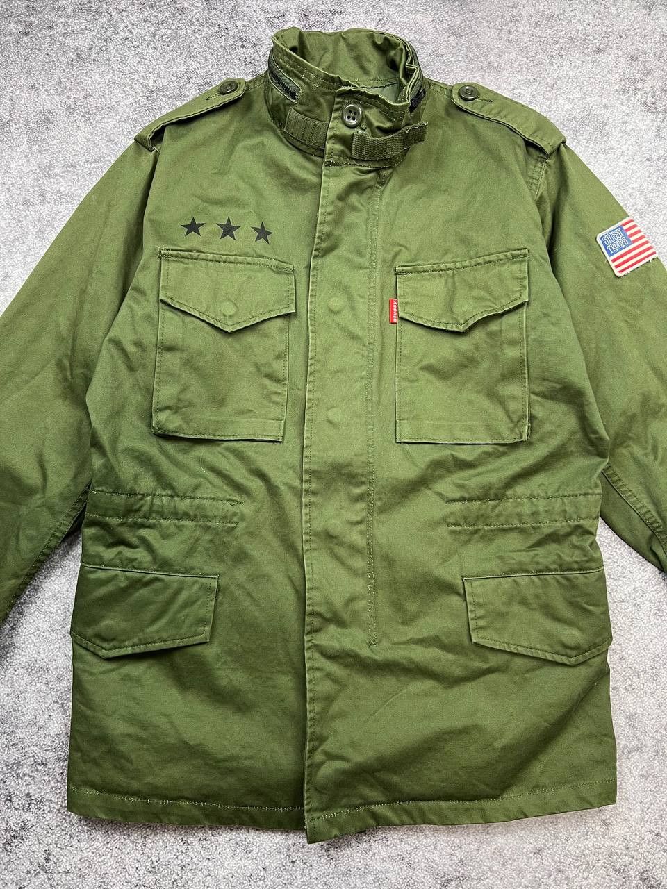 Stussy Vintage Stussy Troops Military M65 Y2K Canvas Jacket Size US M / EU 48-50 / 2 - 4 Thumbnail