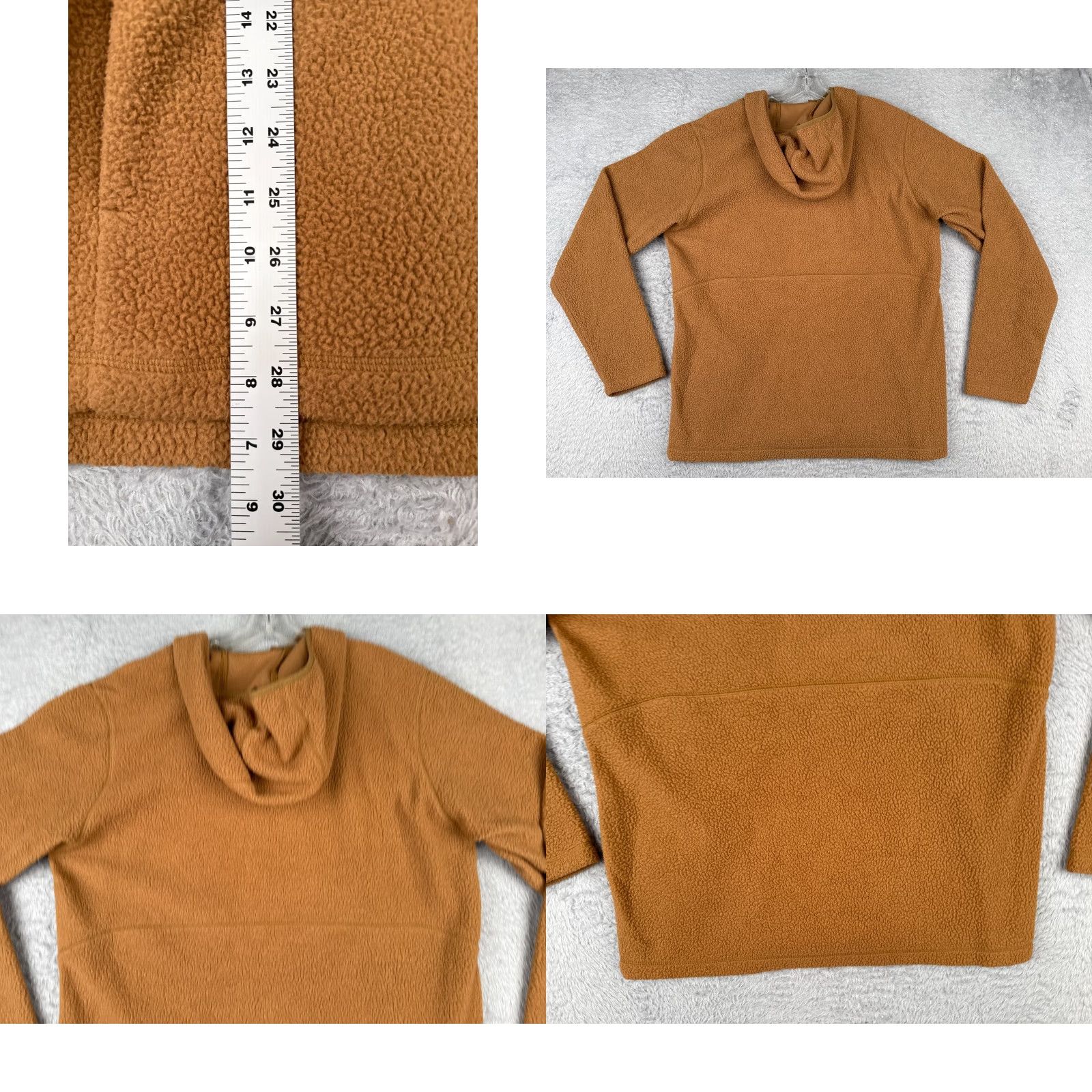 Vintage Columbia Mens Sweater Pullover Hoodie 1/4 Zip Front Pocket Fleece Brown M Casual Outdoor Classic Size US M / EU 48-50 / 2 - 9 Thumbnail