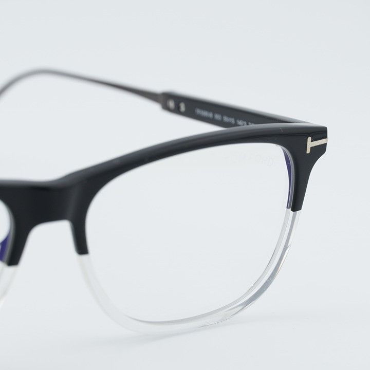 Tom Ford Tom Ford FT5589-B 003 Eyeglasses Black/Crystal 55mm Size ONE SIZE - 5 Thumbnail