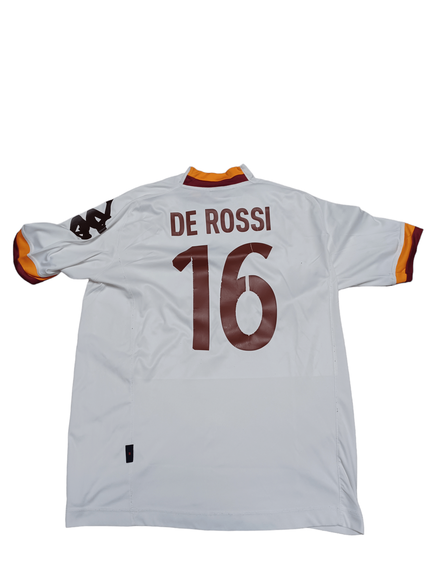 Kappa #16 DE ROSSI AS ROMA VINTAGE KAPPA 2012-2013 JERSEY AWAY Size US M / EU 48-50 / 2 - 3 Thumbnail