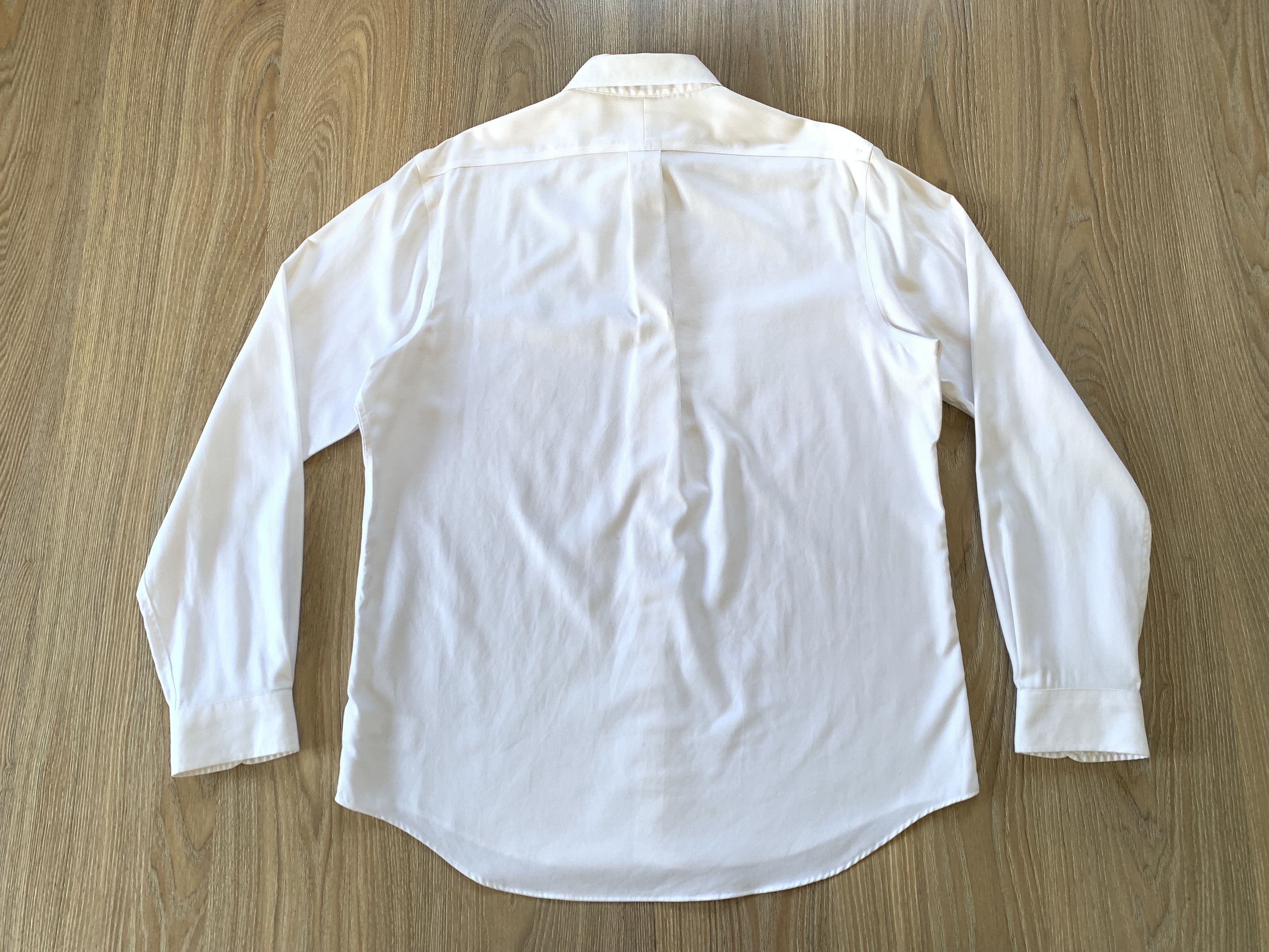 Polo Ralph Lauren Polo Ralph Lauren Non Iron White Cotton Shirt Button Up Size US L / EU 52-54 / 3 - 3 Thumbnail