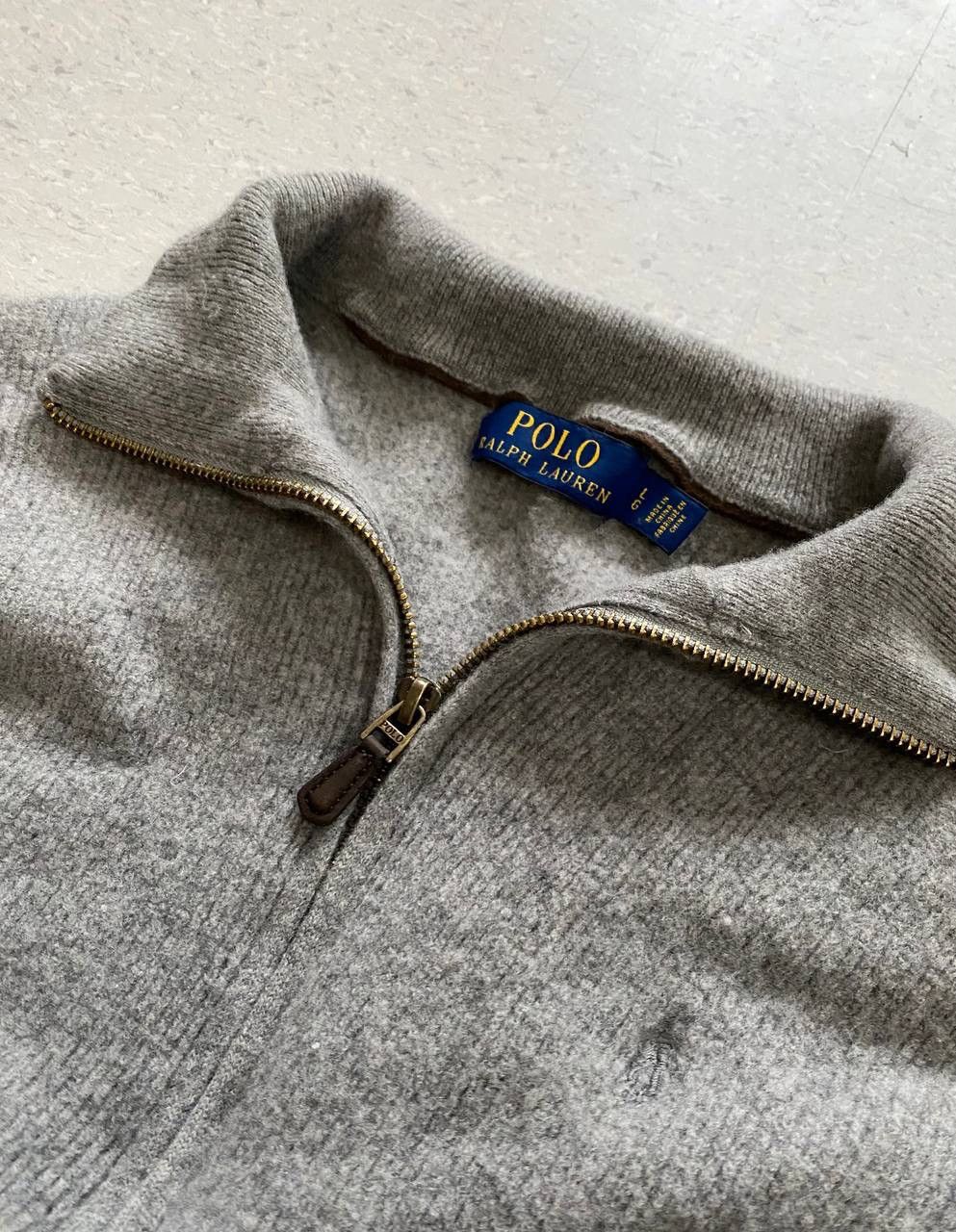 Polo Ralph Lauren × Vintage 00s Polo Ralph Lauren Zip Streetwear Vintage Luxury Logo Size M / US 6-8 / IT 42-44 - 6 Thumbnail