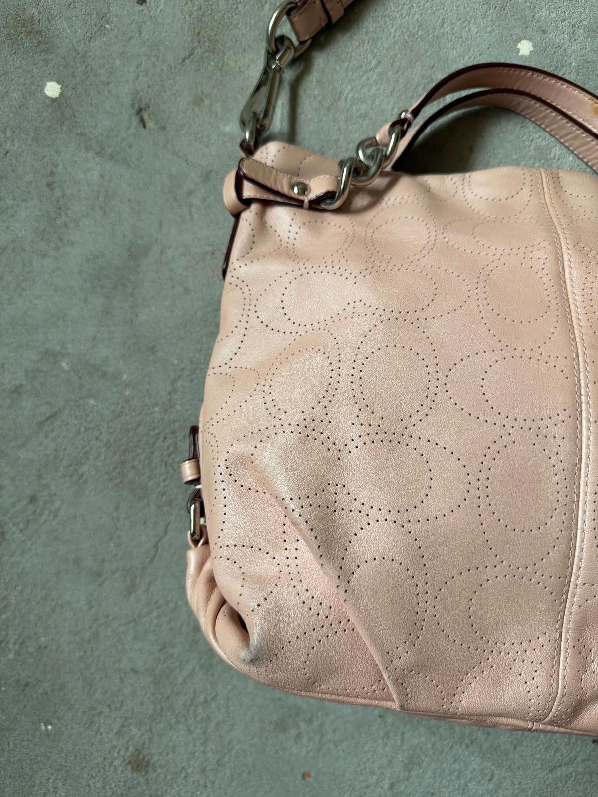 Coach Coach 2Way Signature Brooke Hobo Shoulder Bag Pink Size ONE SIZE - 6 Thumbnail