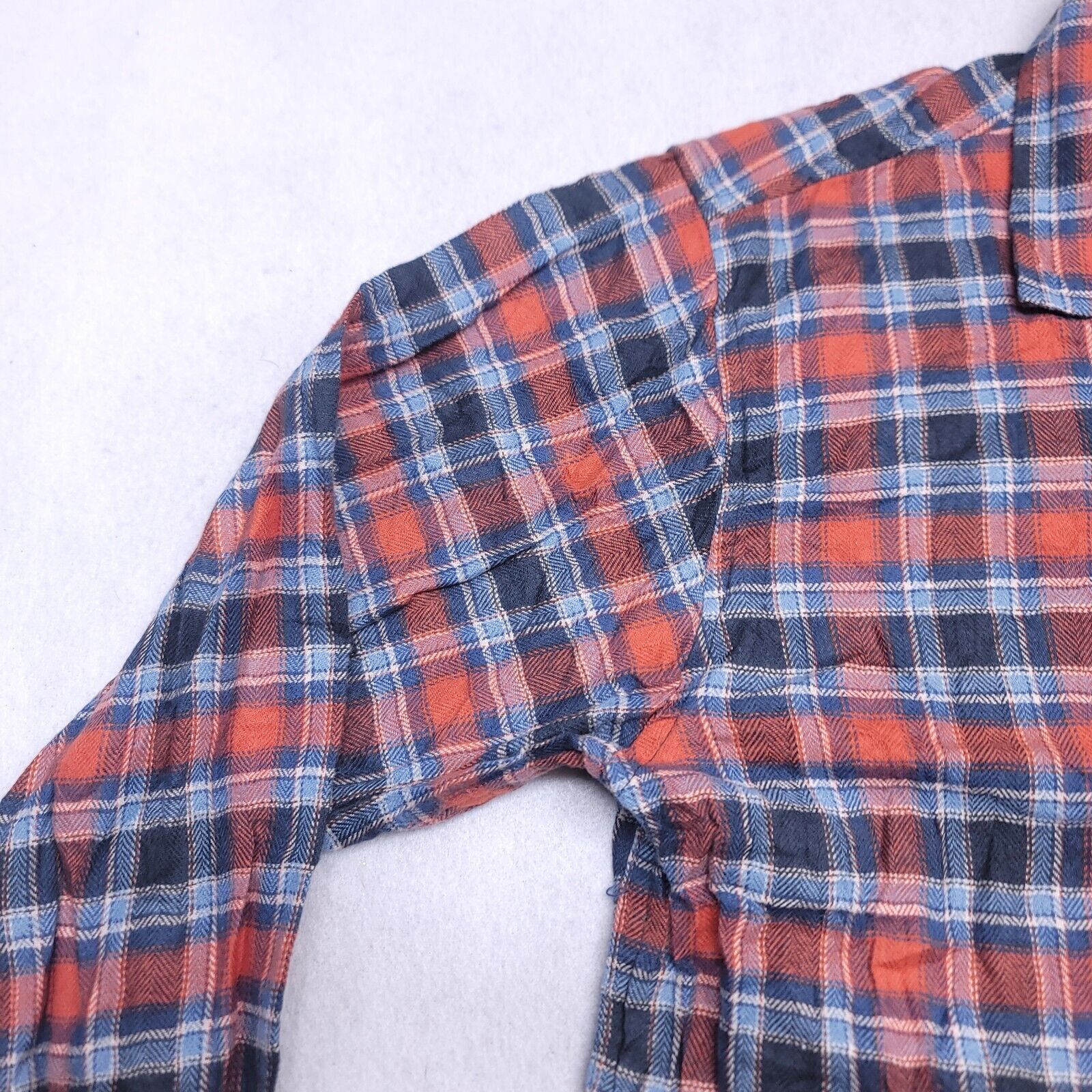 Class Club Class Club Tartan Flannel Button Shirt Mens Size 18/20 Blue Size US M / EU 48-50 / 2 - 5 Thumbnail