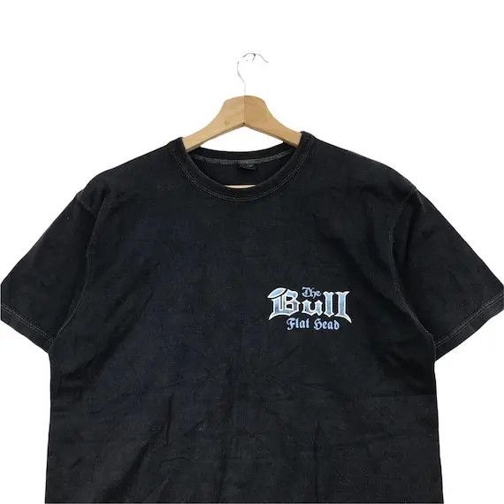 The Flat Head THE FLAT HEAD Bull Japanese Denim Heavy Cotton Tee Shirt Size US S / EU 44-46 / 1 - 3 Thumbnail