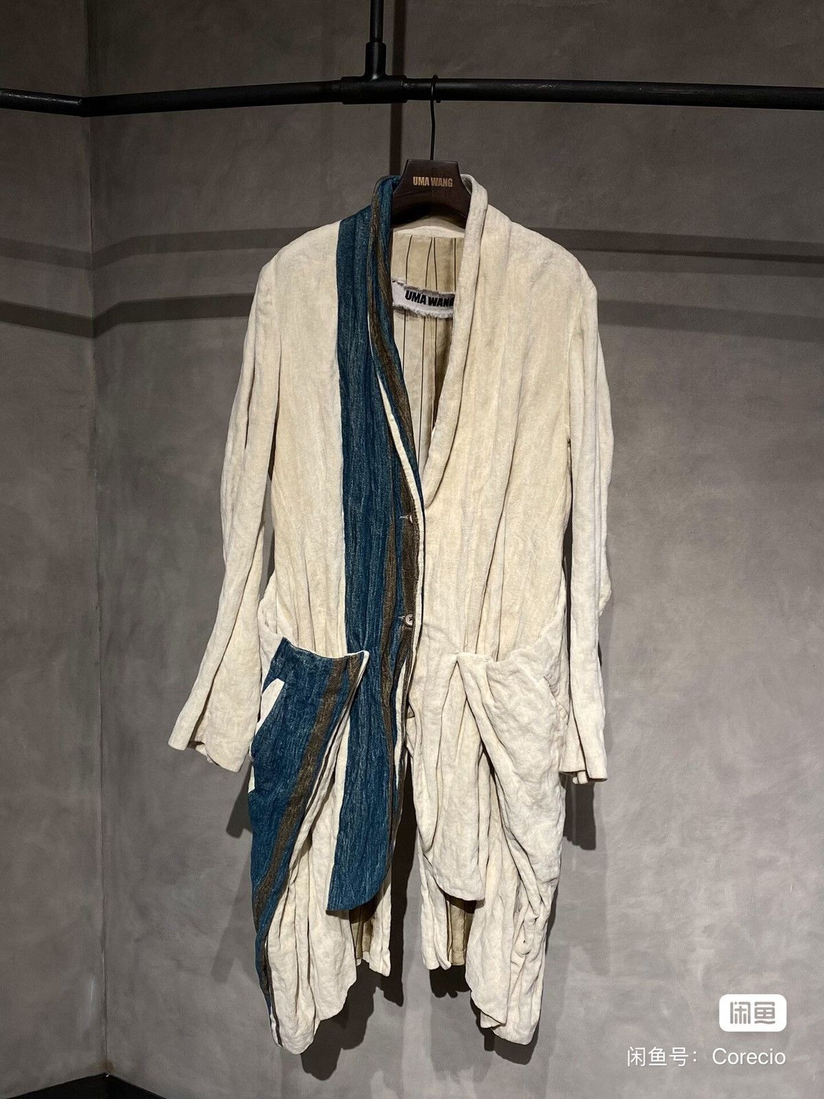 Uma Wang uma wang velvet coat parka Size US M / EU 48-50 / 2 - 1 Thumbnail