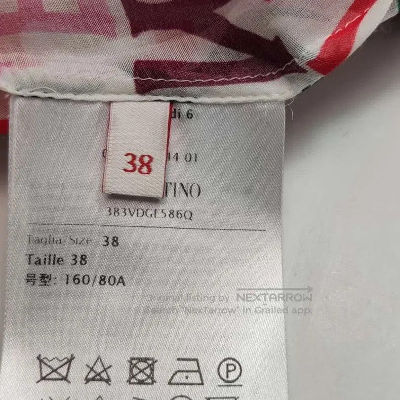 Valentino Valentino Cotton letter dress Size XS / US 0-2 / IT 36-38 - 6 Thumbnail