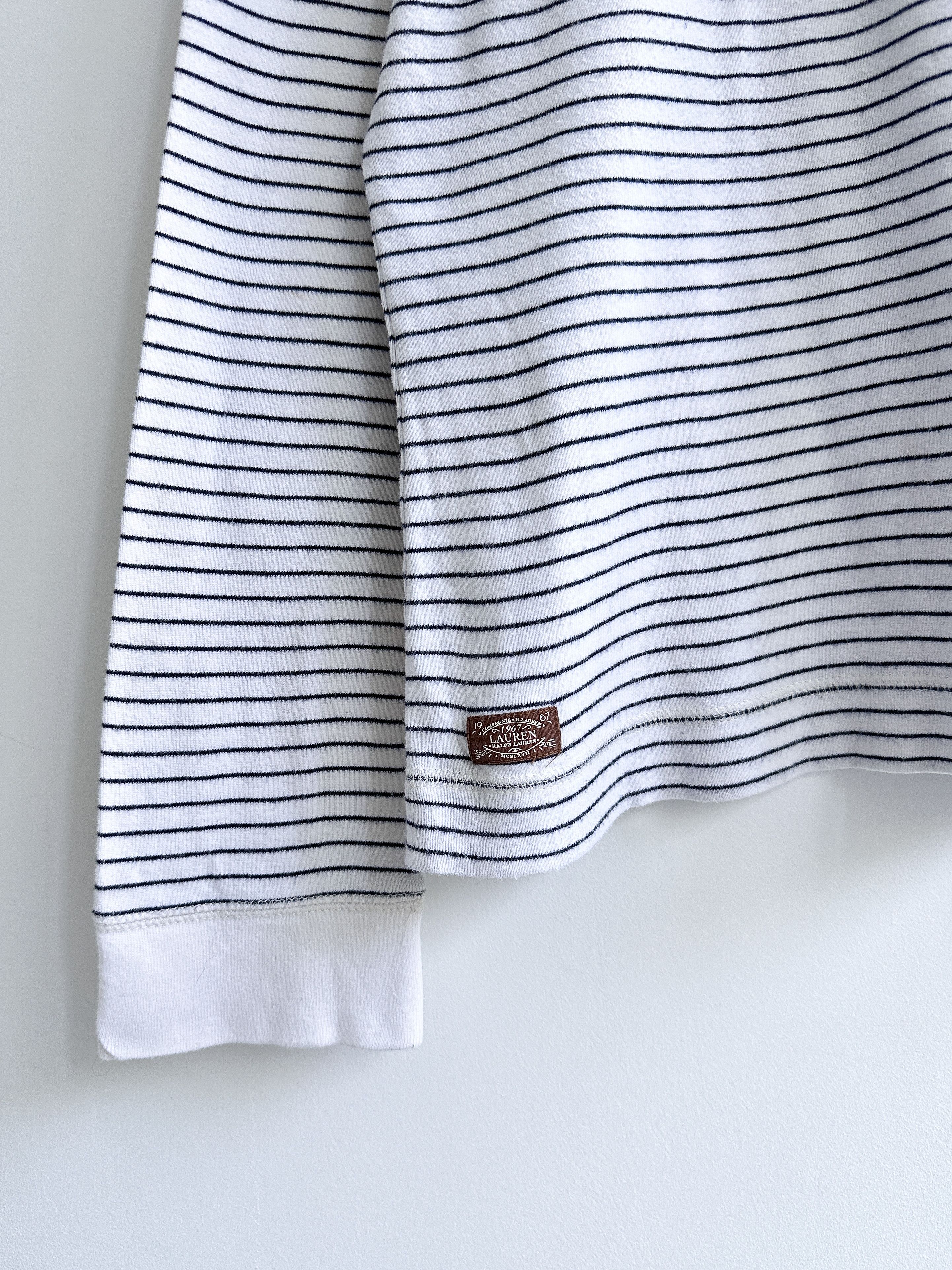 Lauren Ralph Lauren Lauren Ralph Lauren Striped Longsleeve Jumper Sweater Size XL / US 12-14 / IT 48-50 - 3 Thumbnail