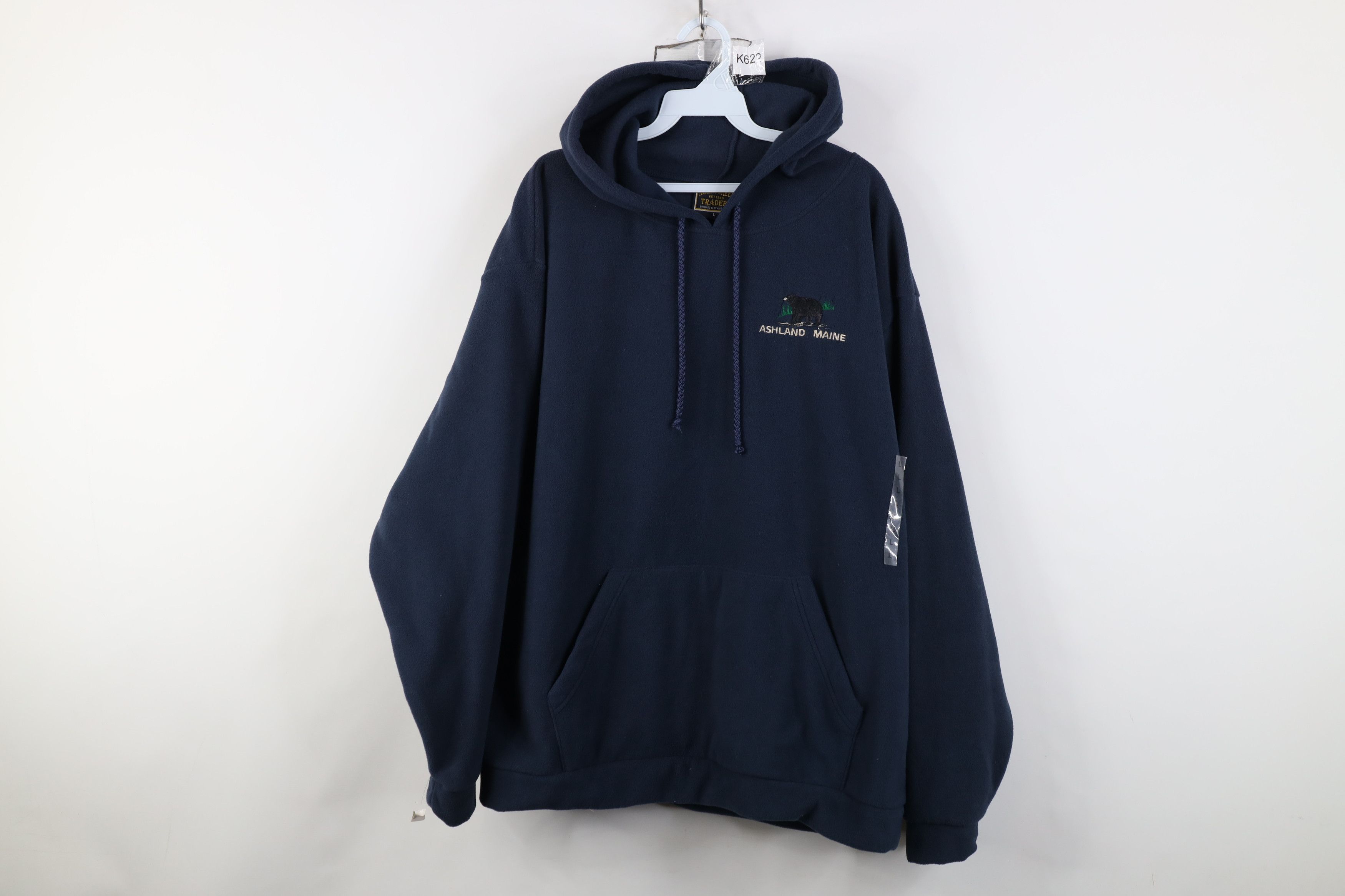 Vintage Deadstock Vintage 90s Y2K Streetwear Maine Bear Hoodie Size US L / EU 52-54 / 3 - 1 Thumbnail