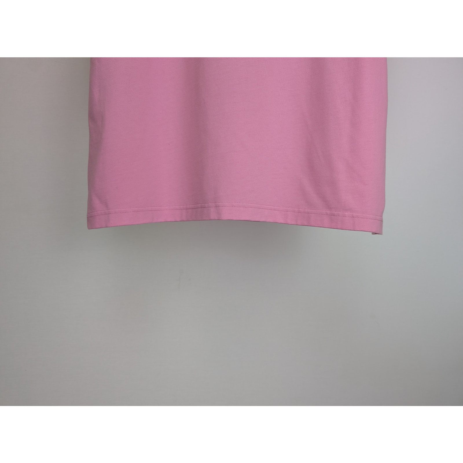 Balenciaga o1rshd1 BB Paris Icon Vintage Jersey Strass T-Shirt in Pink Size US XL / EU 56 / 4 - 12 Thumbnail