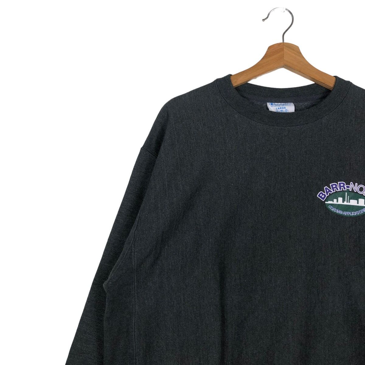 Champion Vintage Reverse Wave Champion Sweatshirt Barr None Big Logo Size US L / EU 52-54 / 3 - 7 Thumbnail