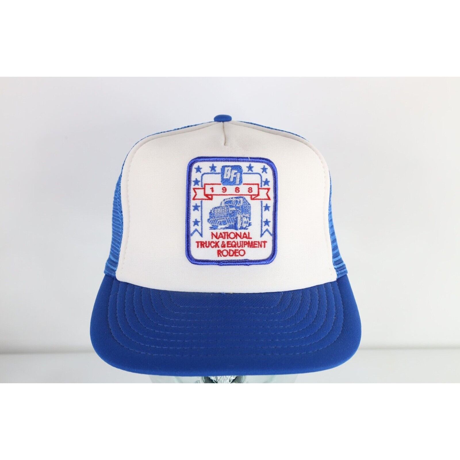 Vintage Deadstock Vintage 80s 1988 BFI Truck & Equipment Hat Size ONE SIZE - 1 Thumbnail