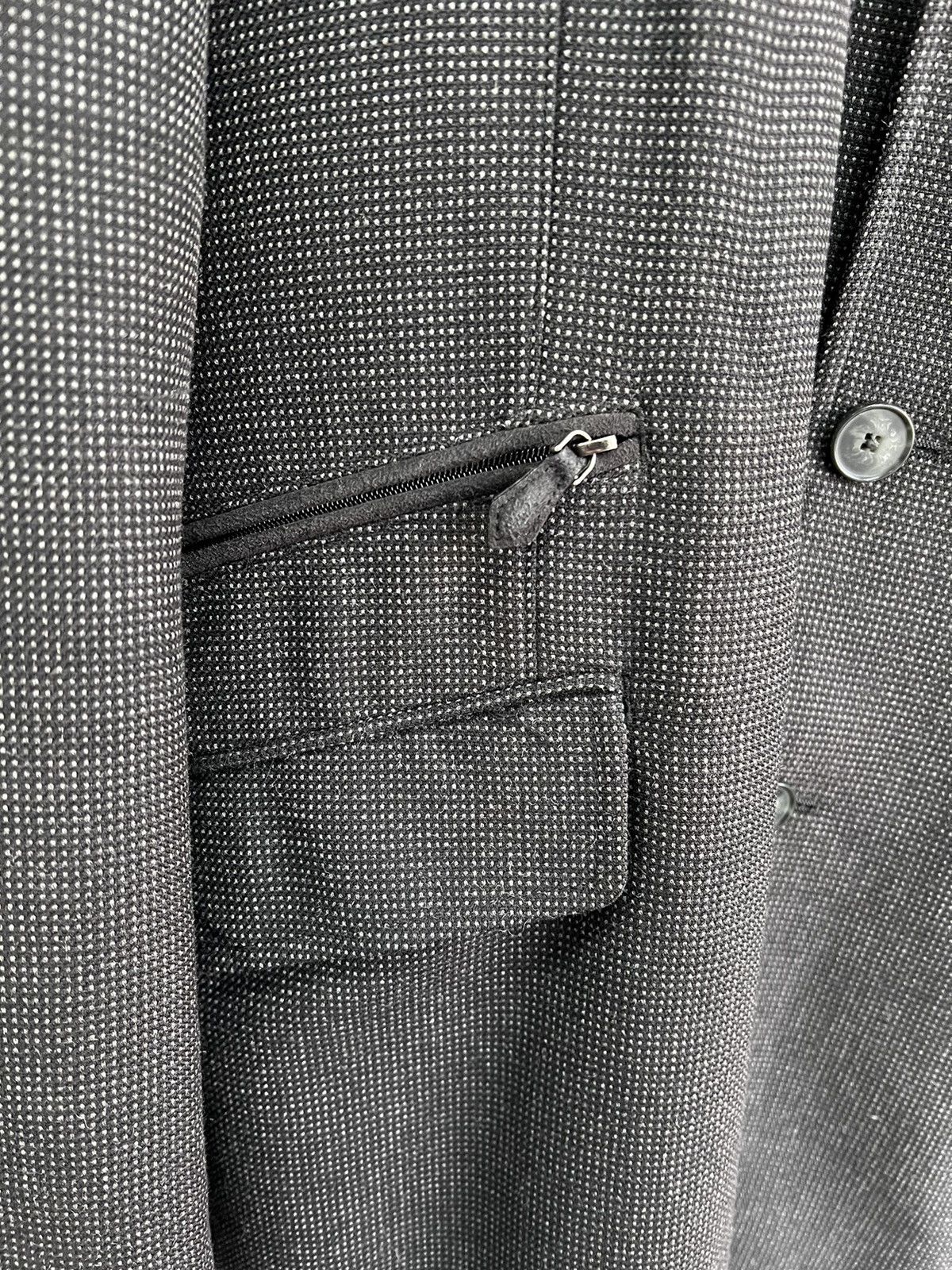 Balmain Vintage 3 button Balmain blazer jacket gray Size 52R - 6 Thumbnail