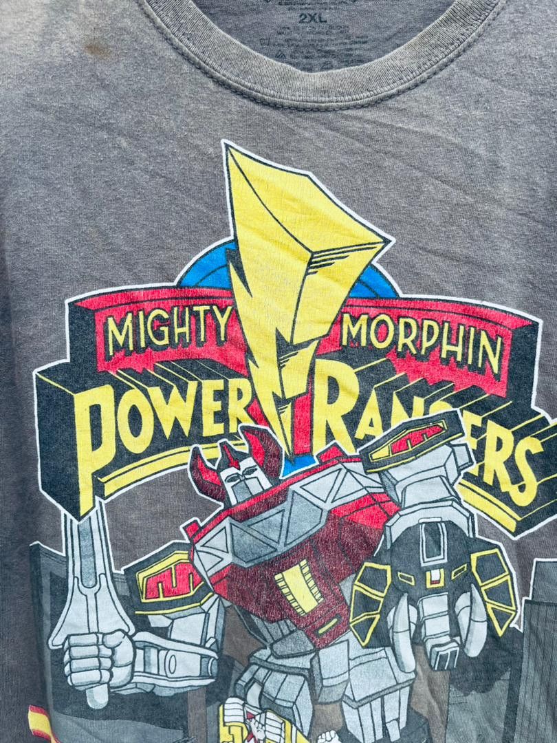 Vintage Vintage Power Rangers Famous Television Series Shirt Size US XXL / EU 58 / 5 - 6 Thumbnail