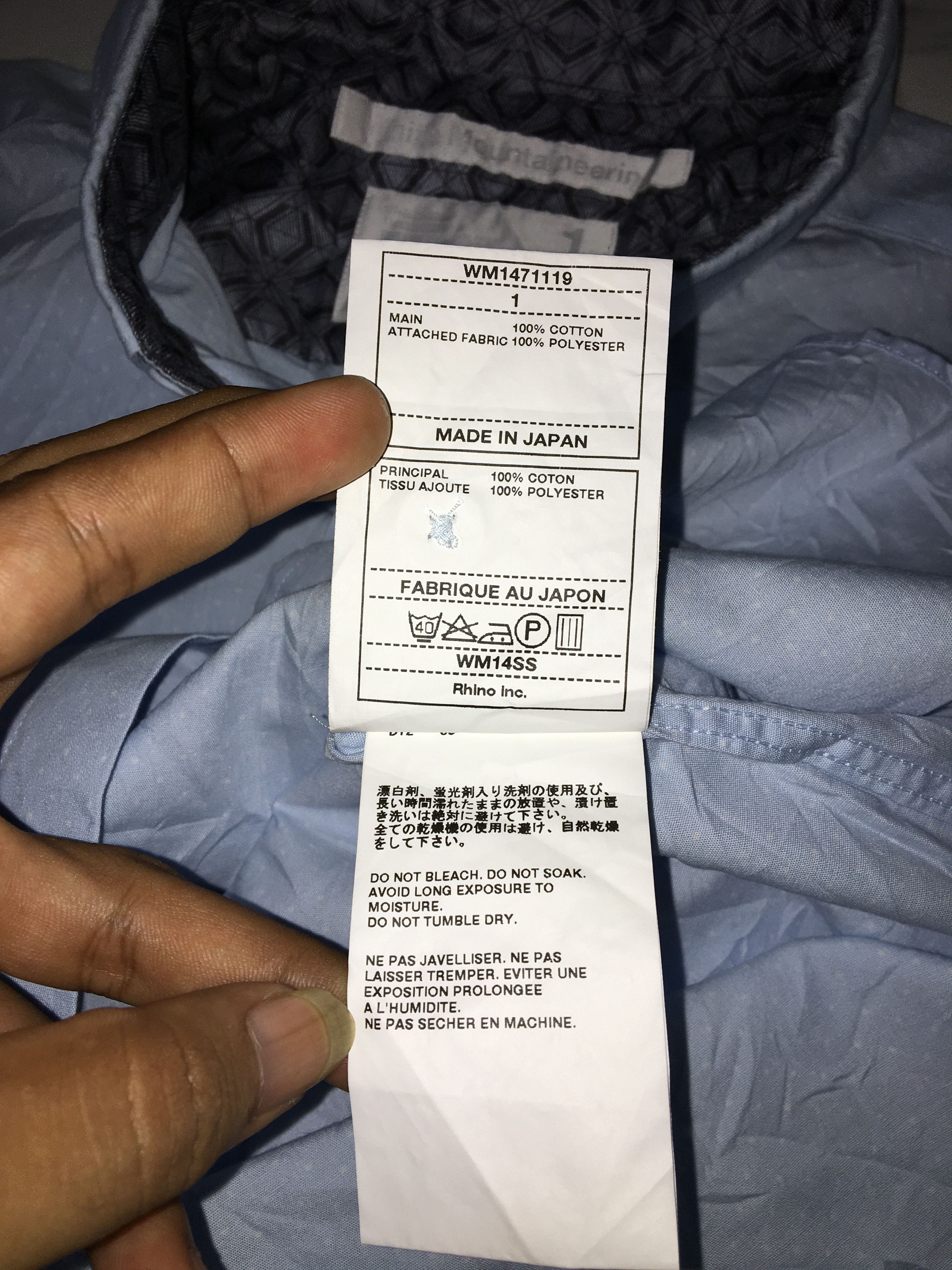 Japanese Brand White Mountaineering Button Ups Size US S / EU 44-46 / 1 - 8 Thumbnail