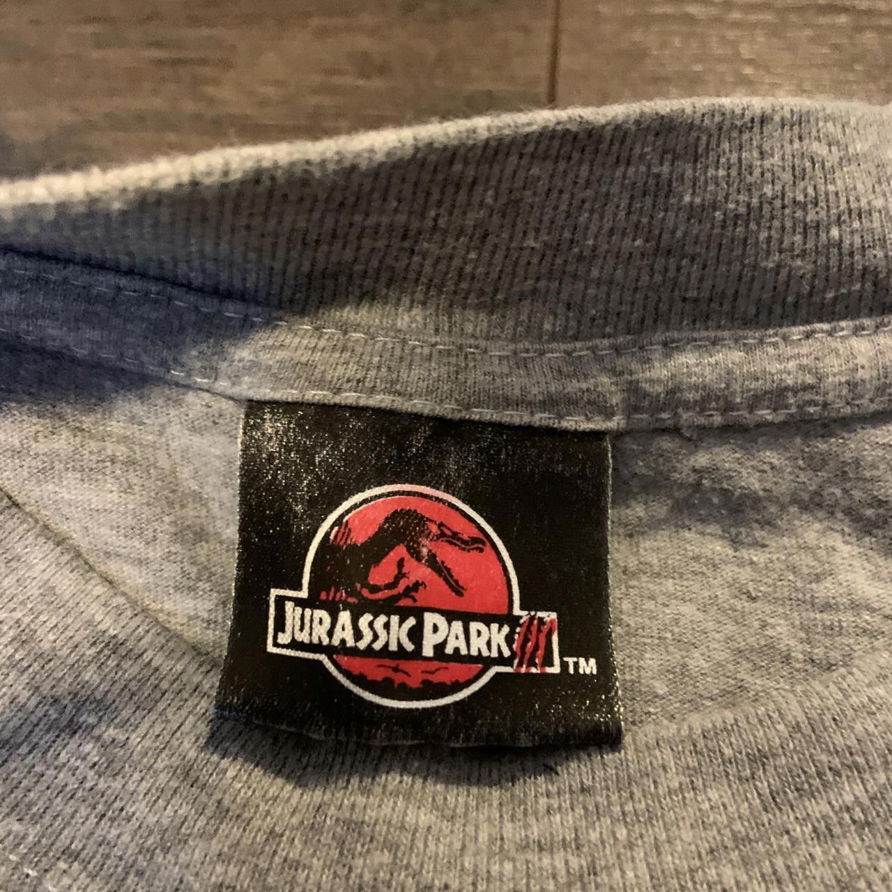 Designer Vintage Jurassic Park T Wrecks T Shirt 90s Medium Size US M / EU 48-50 / 2 - 4 Thumbnail