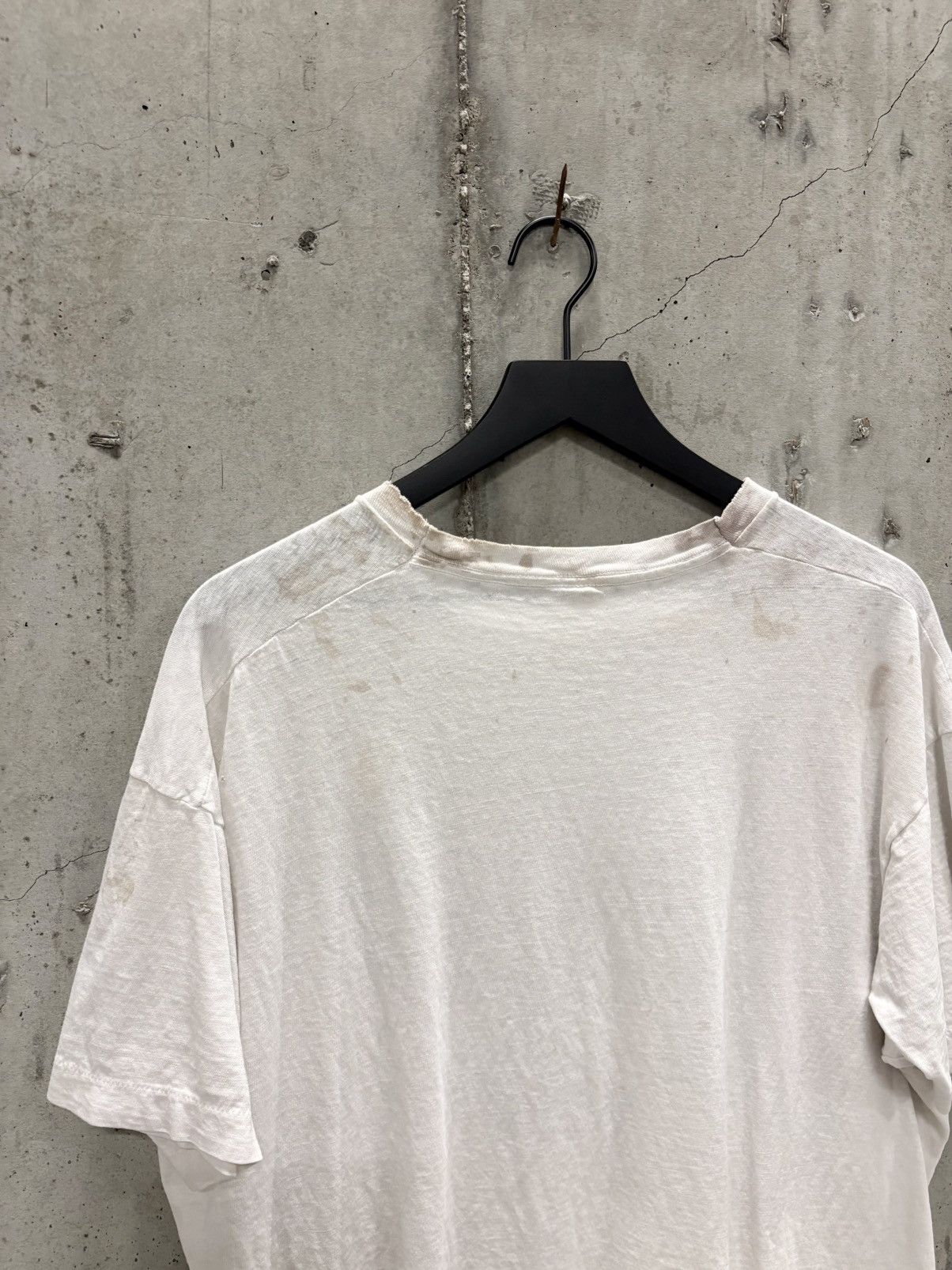 Band Tees Vintage Eat Me Shirt Thrashed Faded Grunge Band Boxy Thin Size US XL / EU 56 / 4 - 4 Thumbnail