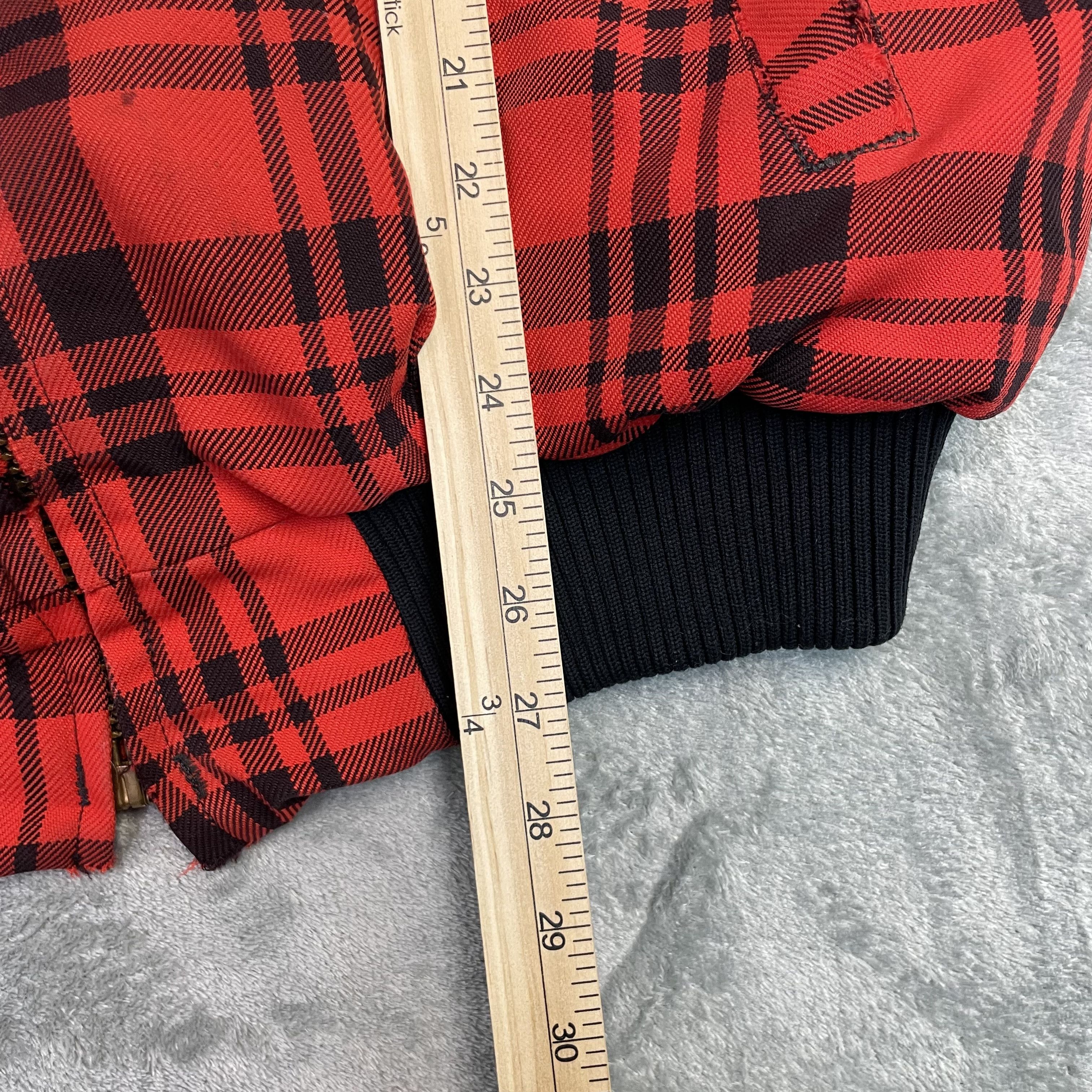 Carhartt × Vintage Vintage 80s Plaid Carhartt insulated jacket Thrashed Size US XXL / EU 58 / 5 - 8 Thumbnail