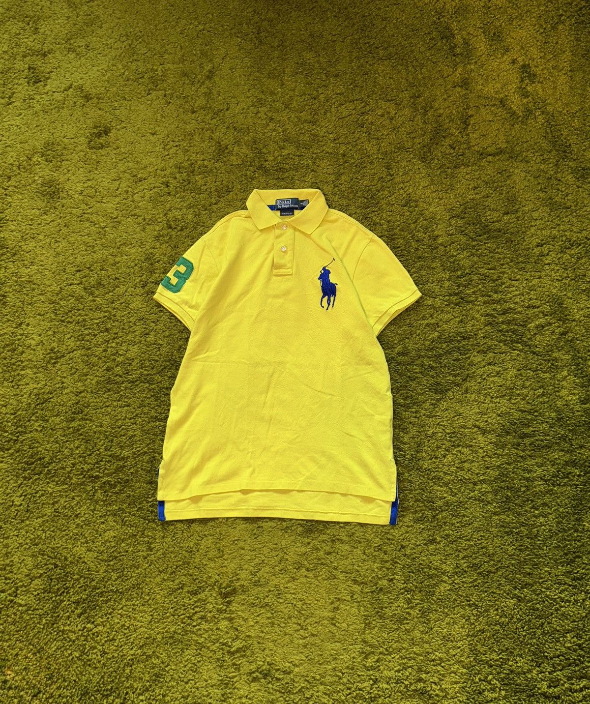 Polo Ralph Lauren × Ralph Lauren Polo Ralph Lauren big pony Chief Keef style polo t-shirt Size US S / EU 44-46 / 1 - 1 Thumbnail