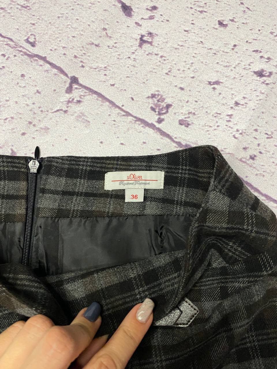 s.Oliver Womens classic Skirt S.Oliver Avant Garde style Size 36" / US 14 / IT 50 - 3 Thumbnail