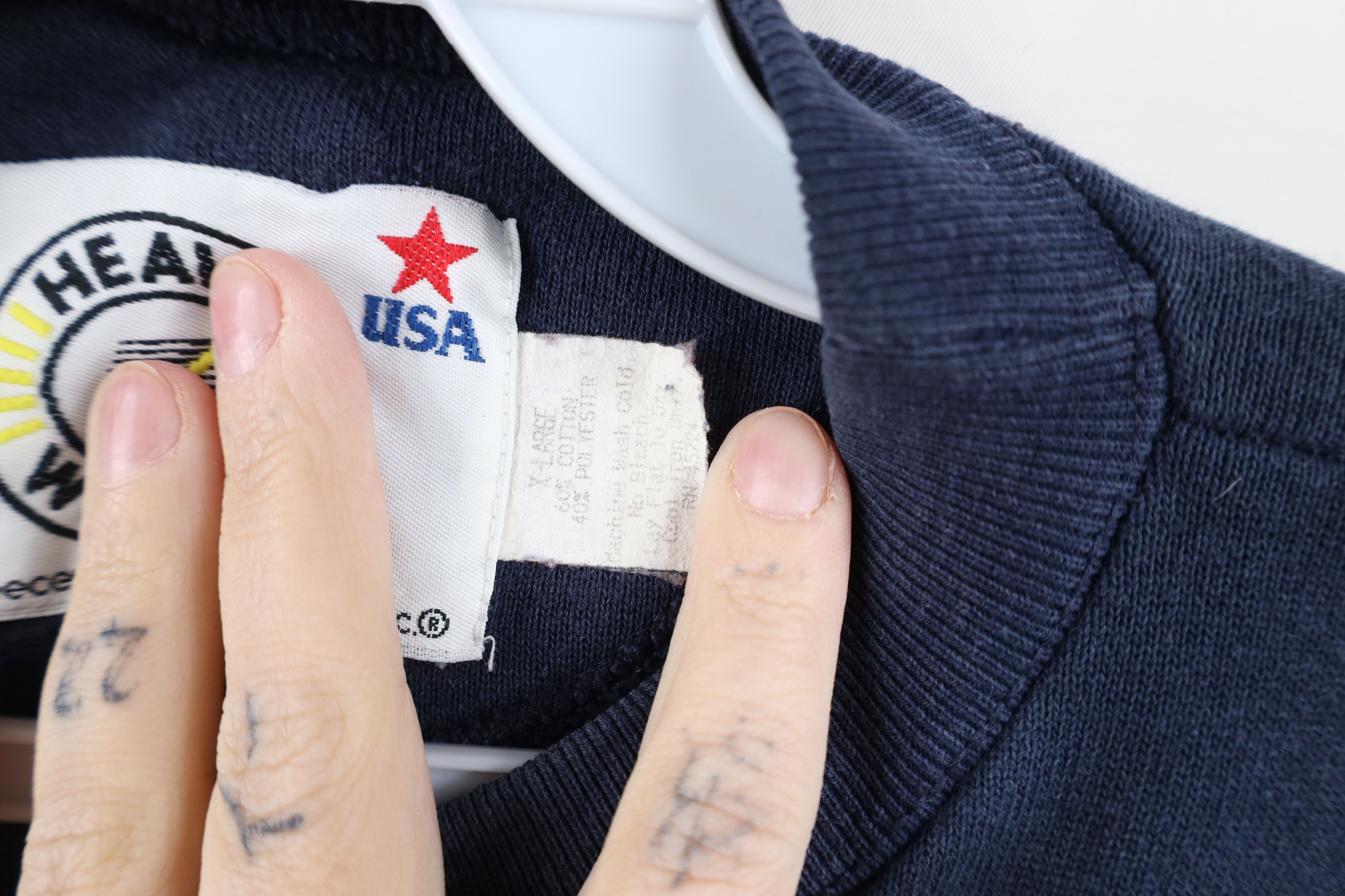 Vintage Vintage 90s Tyson Meats Beef Pork Division Sweatshirt USA Size US XL / EU 56 / 4 - 6 Thumbnail