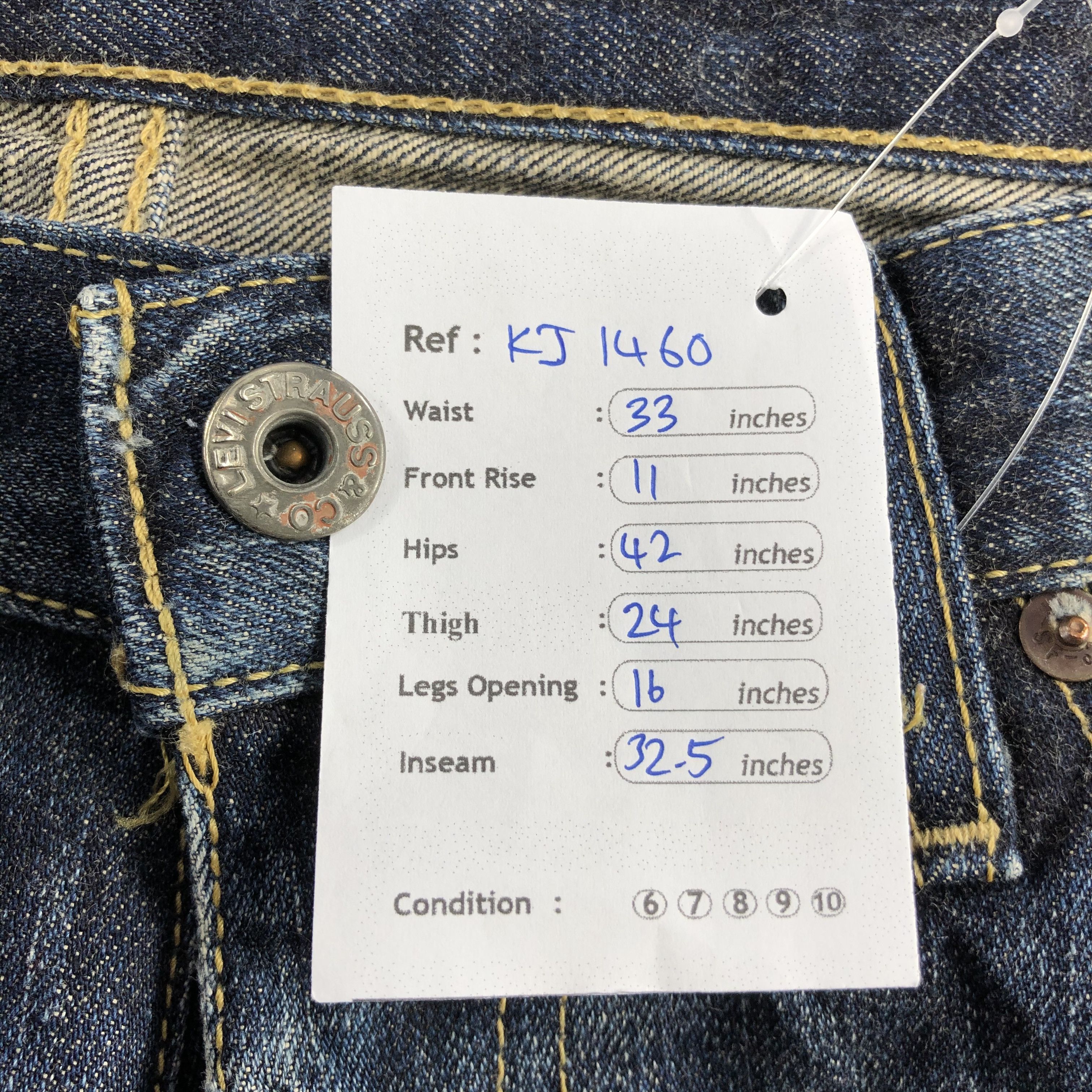 Levi's Vintage Levi's 502 Jeans Distressed Denim KJ1460 Size US 32 / EU 48 - 11 Thumbnail