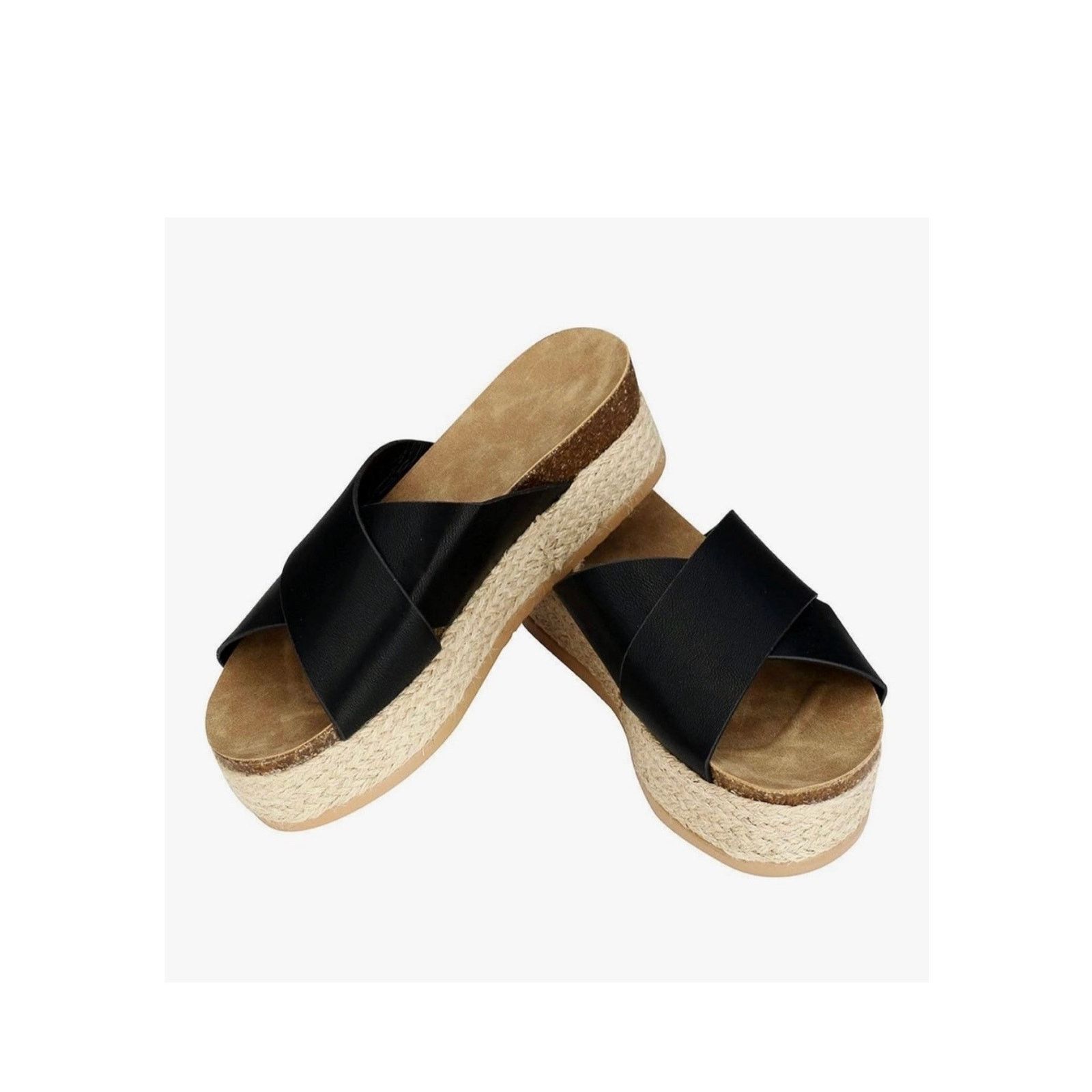 The Unbranded Brand Women's Size 40 ( US 9/9.5) Espadrille Leather Sandals Size US 9 / IT 39 - 1 Thumbnail