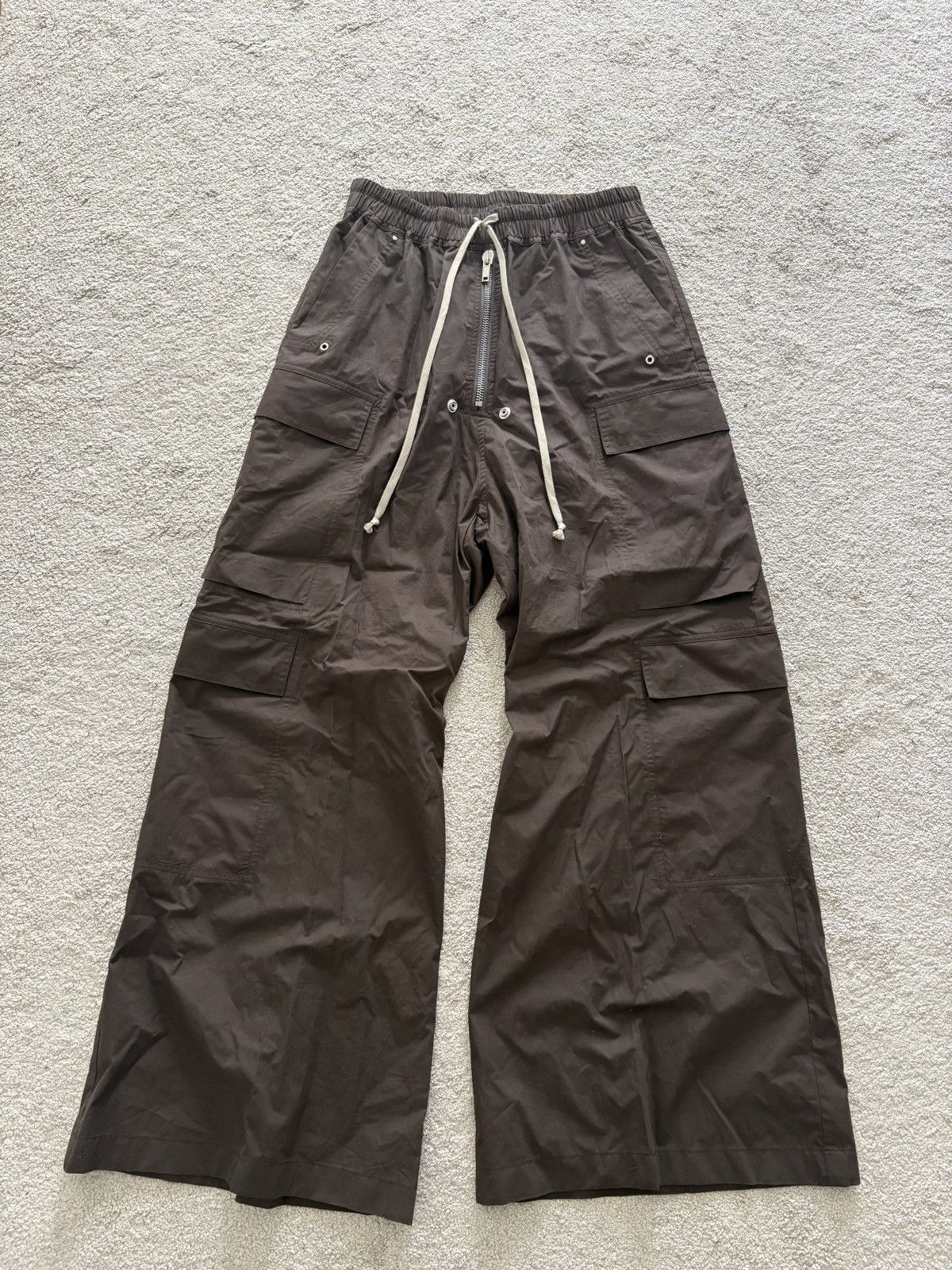 Rick Owens Rick owens s/s 26 Temple cotton cargobelas Size US 32 / EU 48 - 1 Thumbnail