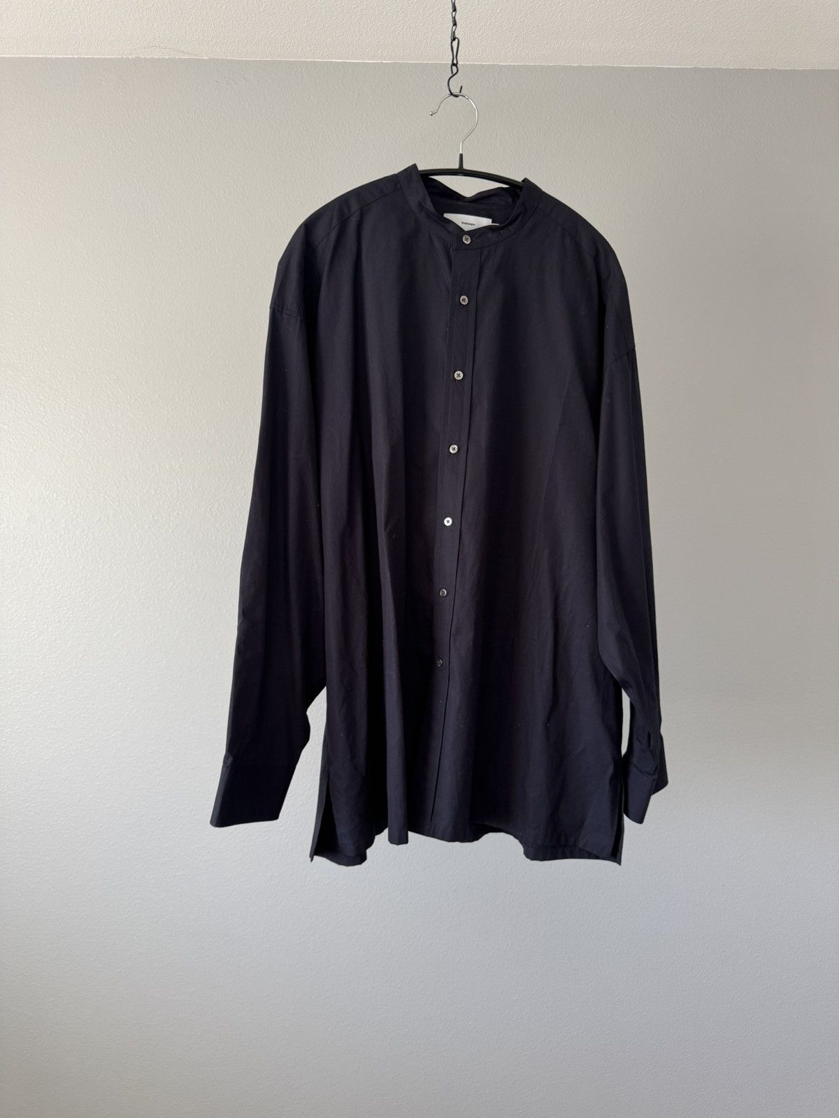 Graphpaper High Count Band Collar Round Cut Oversized Shirt Size US L / EU 52-54 / 3 - 5 Thumbnail