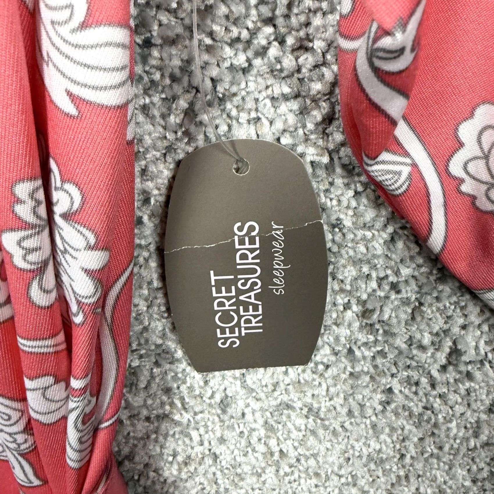 Vintage Secret Treasures Kimono Robe L Floral Coquette Whimsigoth Cottagecore Loungewear Shirt? Size ONE SIZE - 3 Thumbnail