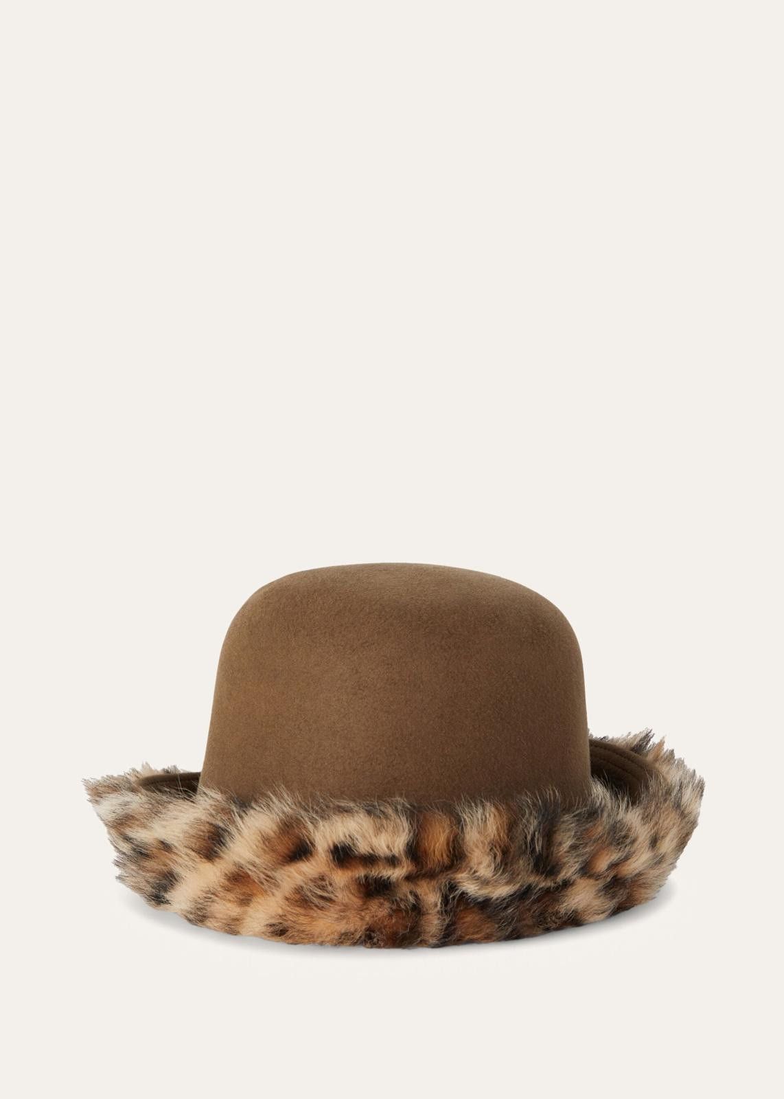Loro Piana o1srvl11e0325 FAN3436 Size: OS Hat / Cap in Brown Size ONE SIZE - 1 Thumbnail