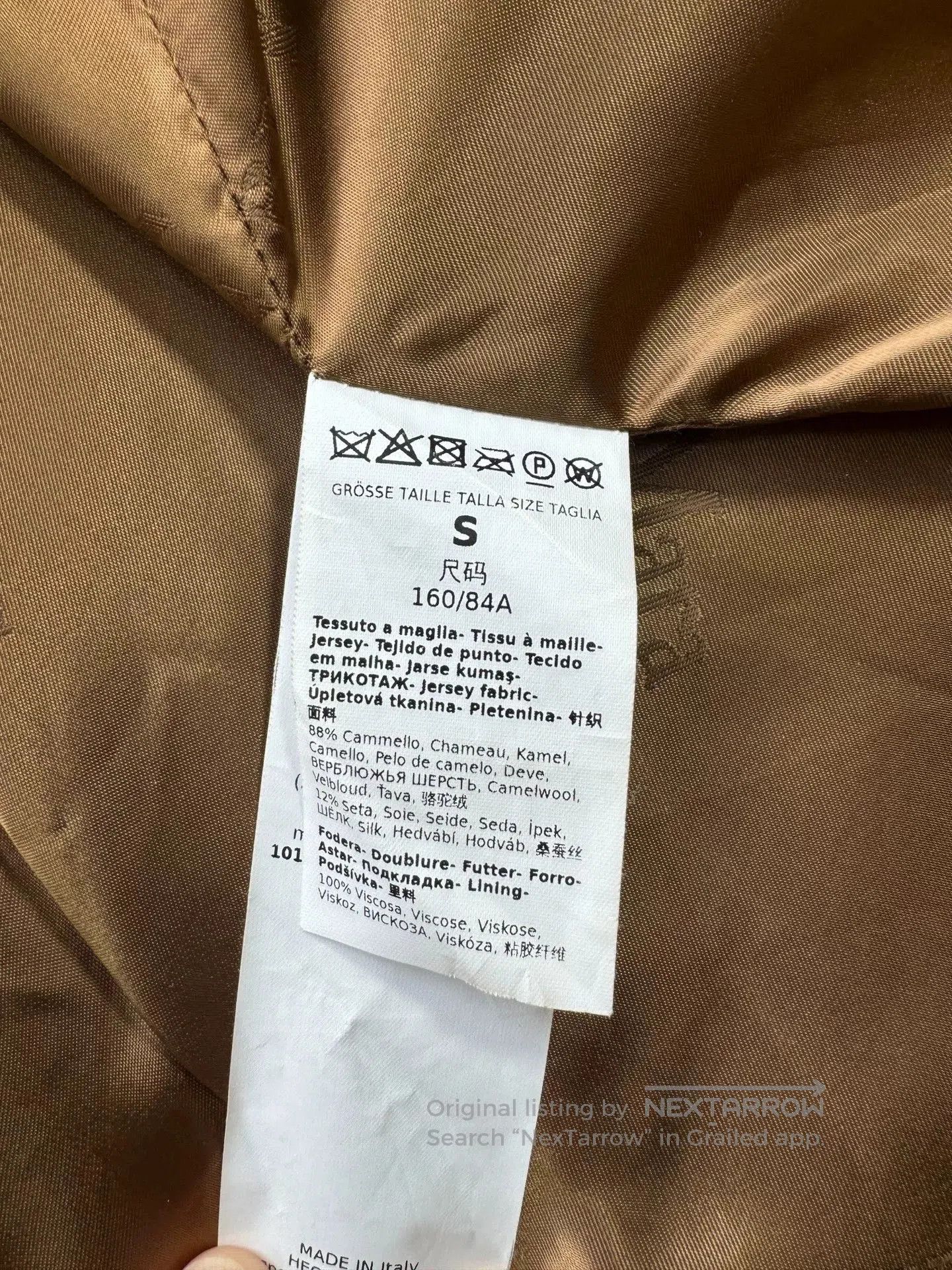 Max Mara MaxMara Brown Teddy Coat Size S. Size S / US 4 / IT 40 - 5 Thumbnail