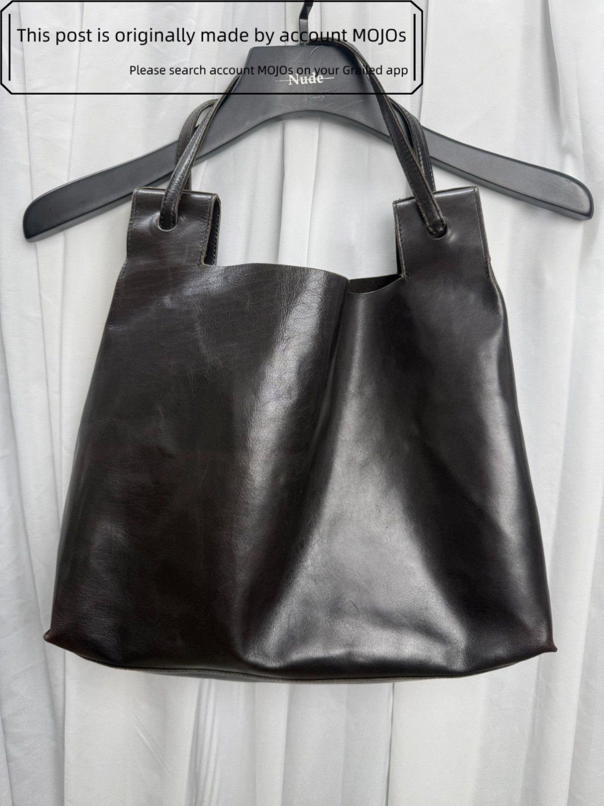 Yohji Yamamoto Yohji Yamamoto Y’s Leather Tote Bag mojos14383272026 Size ONE SIZE - 1 Thumbnail