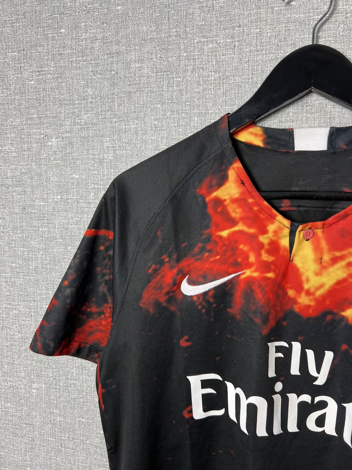 Other Nike Paris Saint-Germain Flame All Over Printed Jersey Size US M / EU 48-50 / 2 - 3 Thumbnail
