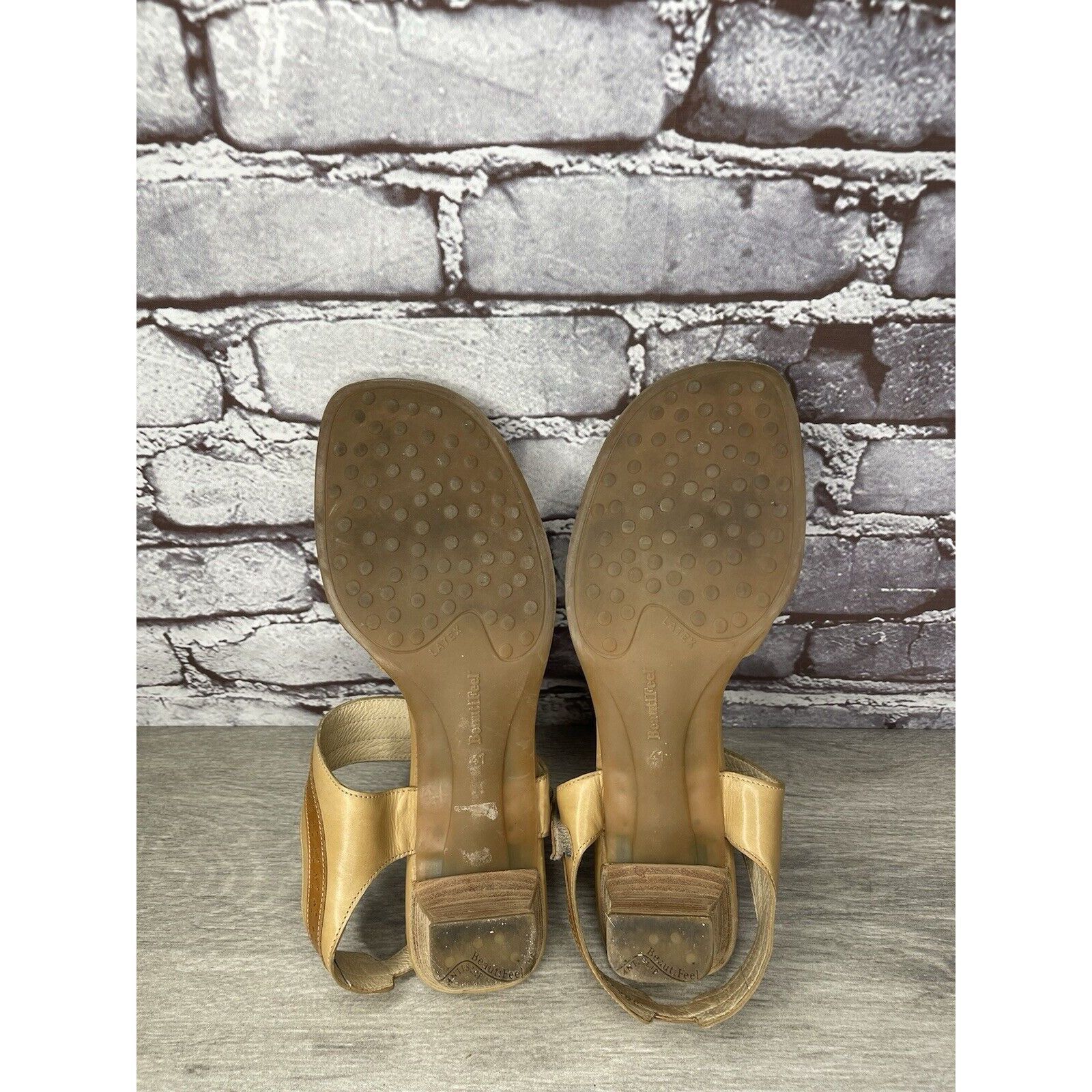 Other Beautifeel Brown Leather Casual Heel Strappy Sandals Women’s Size US 10.5 / IT 40.5 - 11 Thumbnail