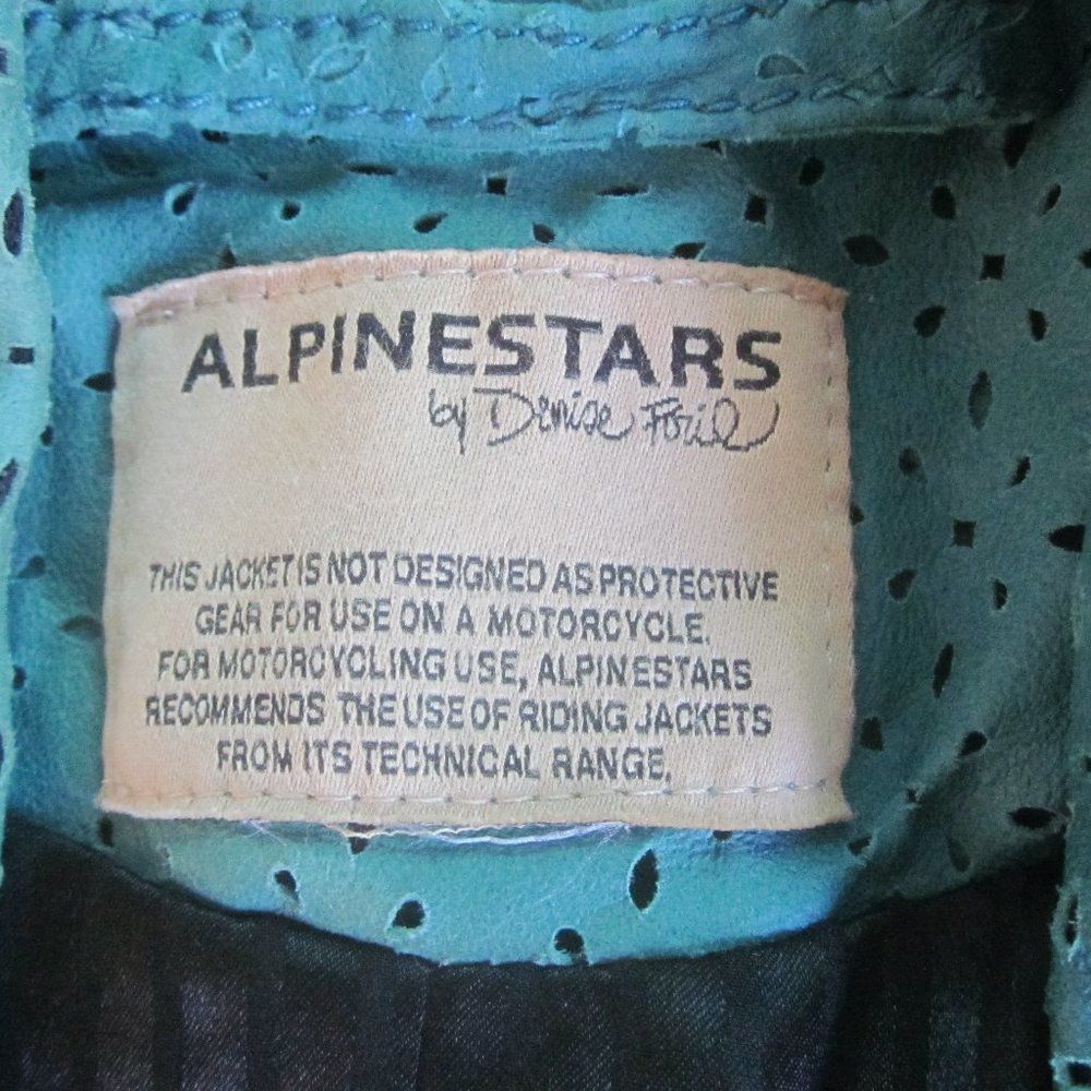 Other Alpine Stars By Denise Focil Green Leather Jacket Size S Size S / US 4 / IT 40 - 2 Thumbnail