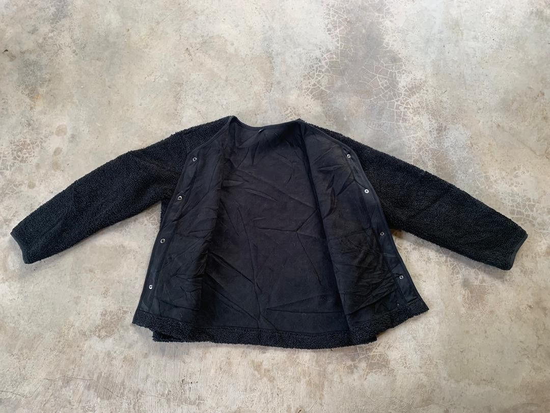 Japanese Brand × Uniqlo Uniqlo Sherpa Fleece Button up cardigan Size L / US 10 / IT 46 - 5 Thumbnail