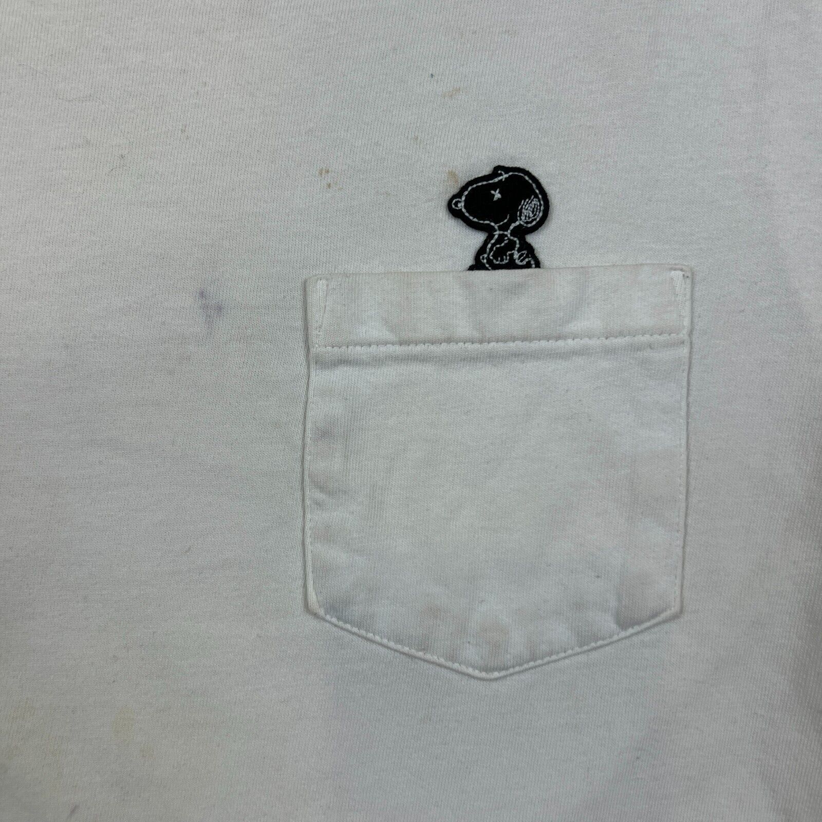 Kaws × Uniqlo KAWS Uniqlo Peanuts Snoopy Pocket Tee Short Sleeve T Shirt Size US XS / EU 42 / 0 - 2 Thumbnail